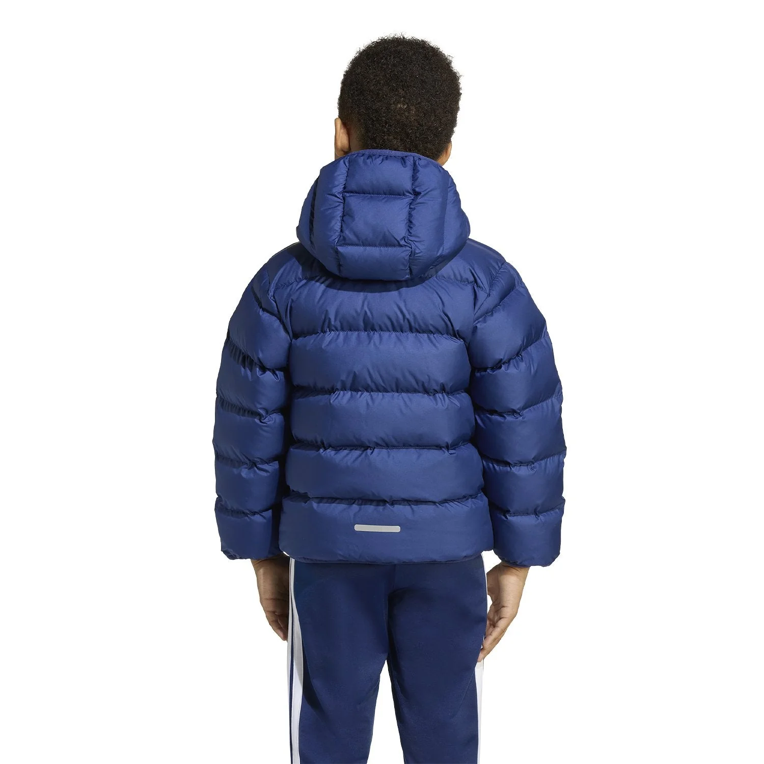 Chaqueta acolchada adidas Infantil azul marino - Image 3