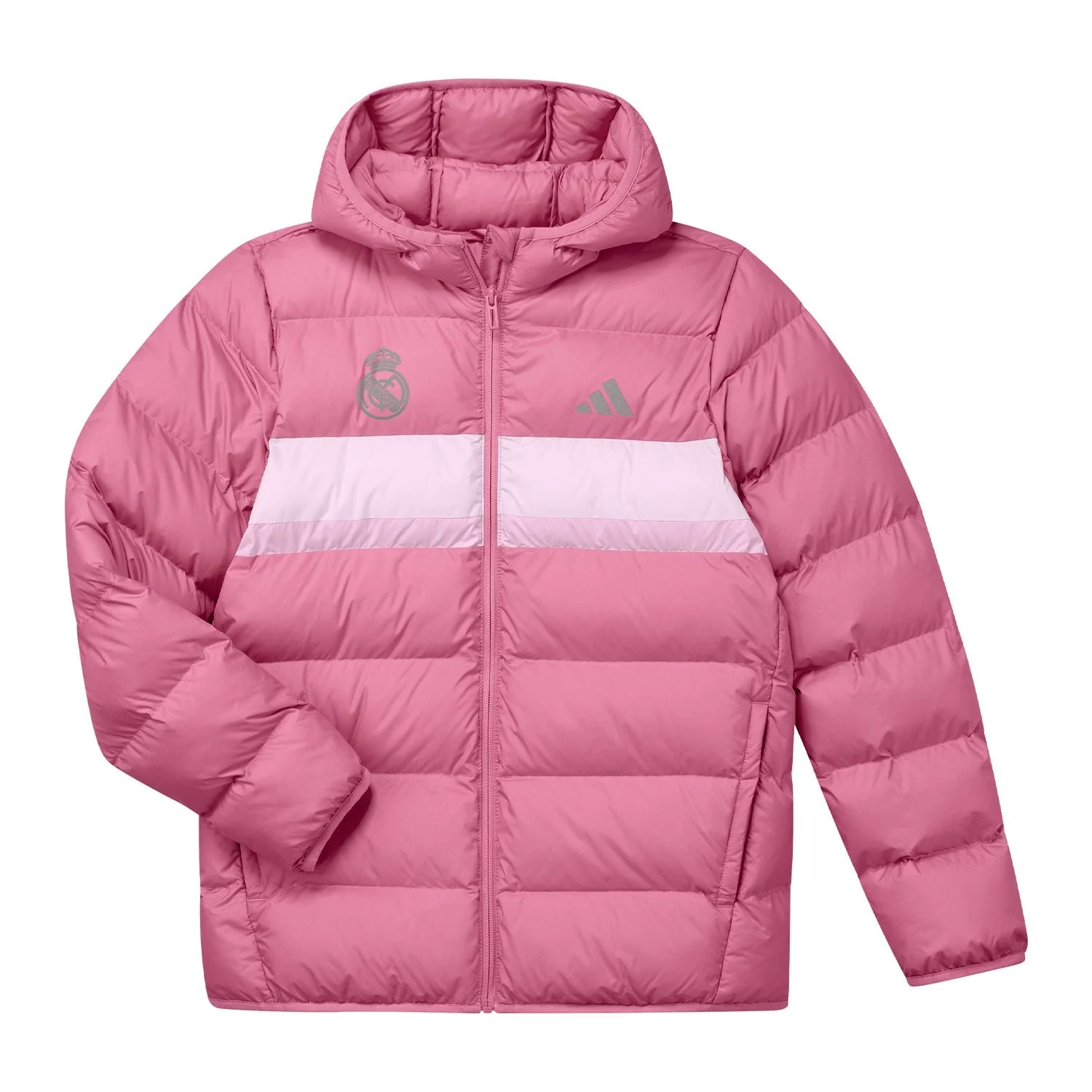 Chaqueta acolchada adidas Bebé rosa - Image 3