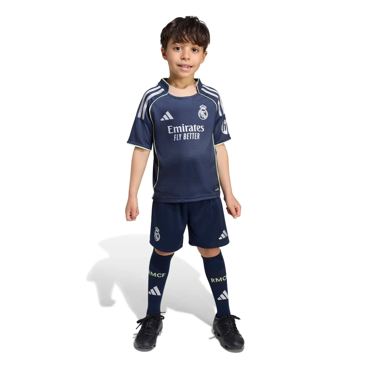 Conjunto Infantil Segunda Equipación 25/26 Azul Marino - Image 12