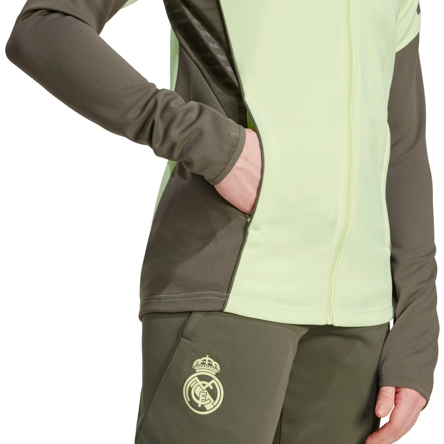 Chaqueta Mujer adidas Entrenamiento 25/26 Verde Lima - Image 6