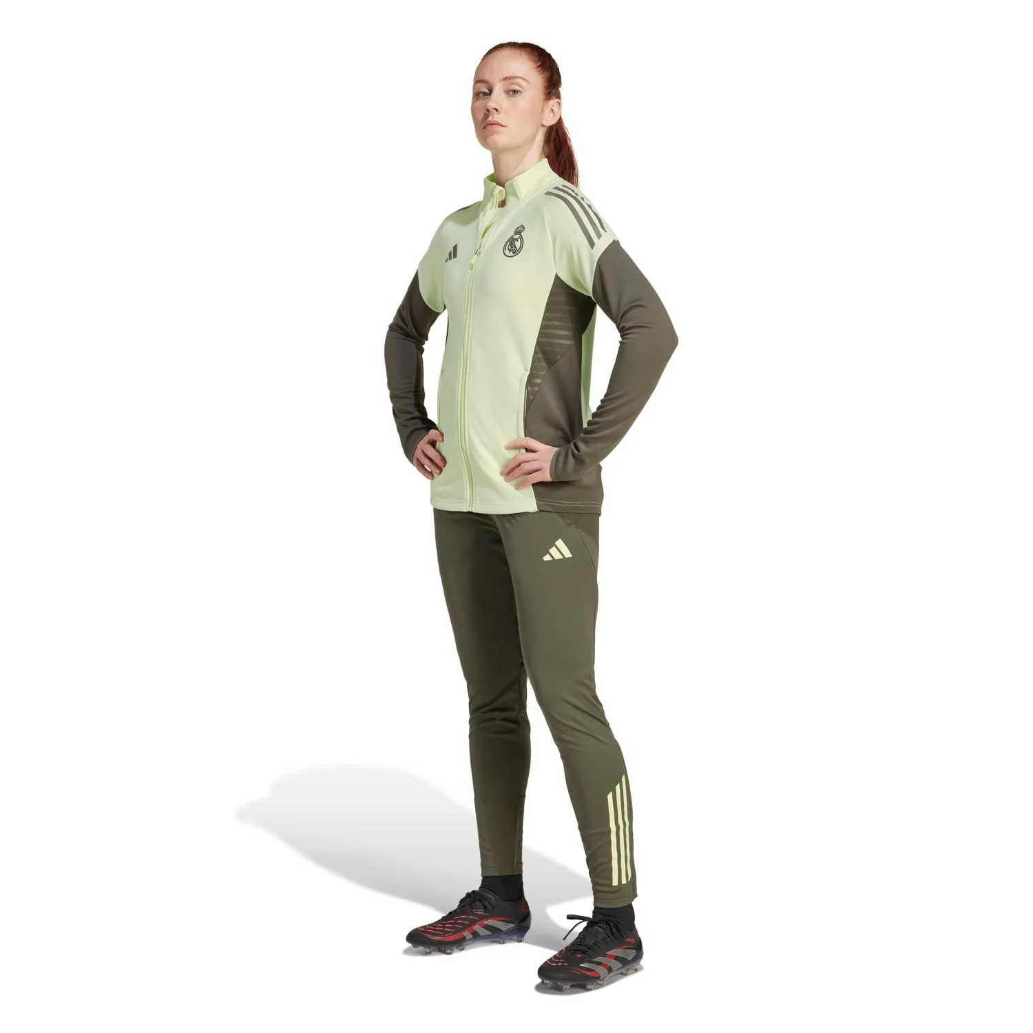 Chaqueta Mujer adidas Entrenamiento 25/26 Verde Lima - Image 7