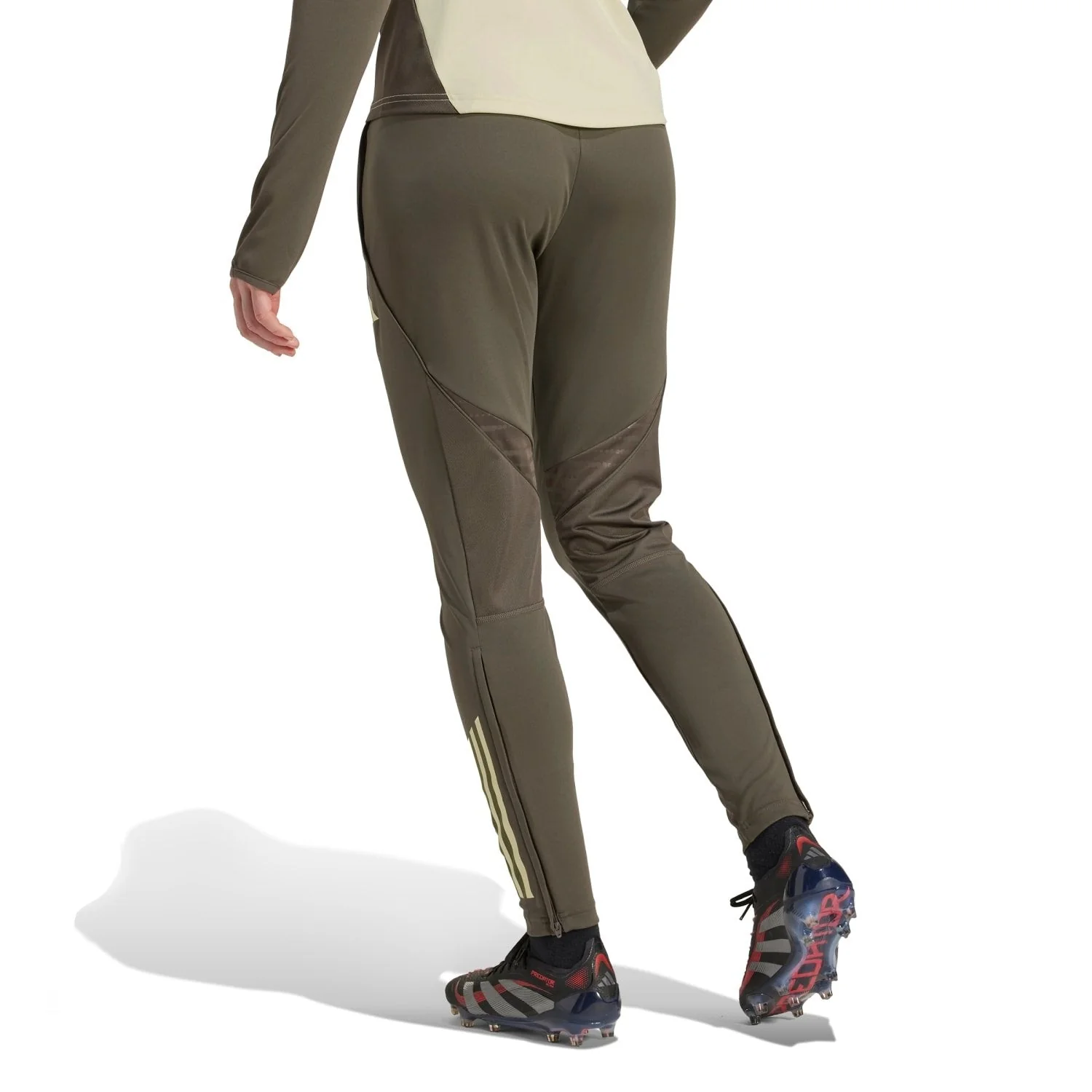 Pantalones Mujer adidas Entrenamiento 25/26 Caqui Oscuro - Image 4