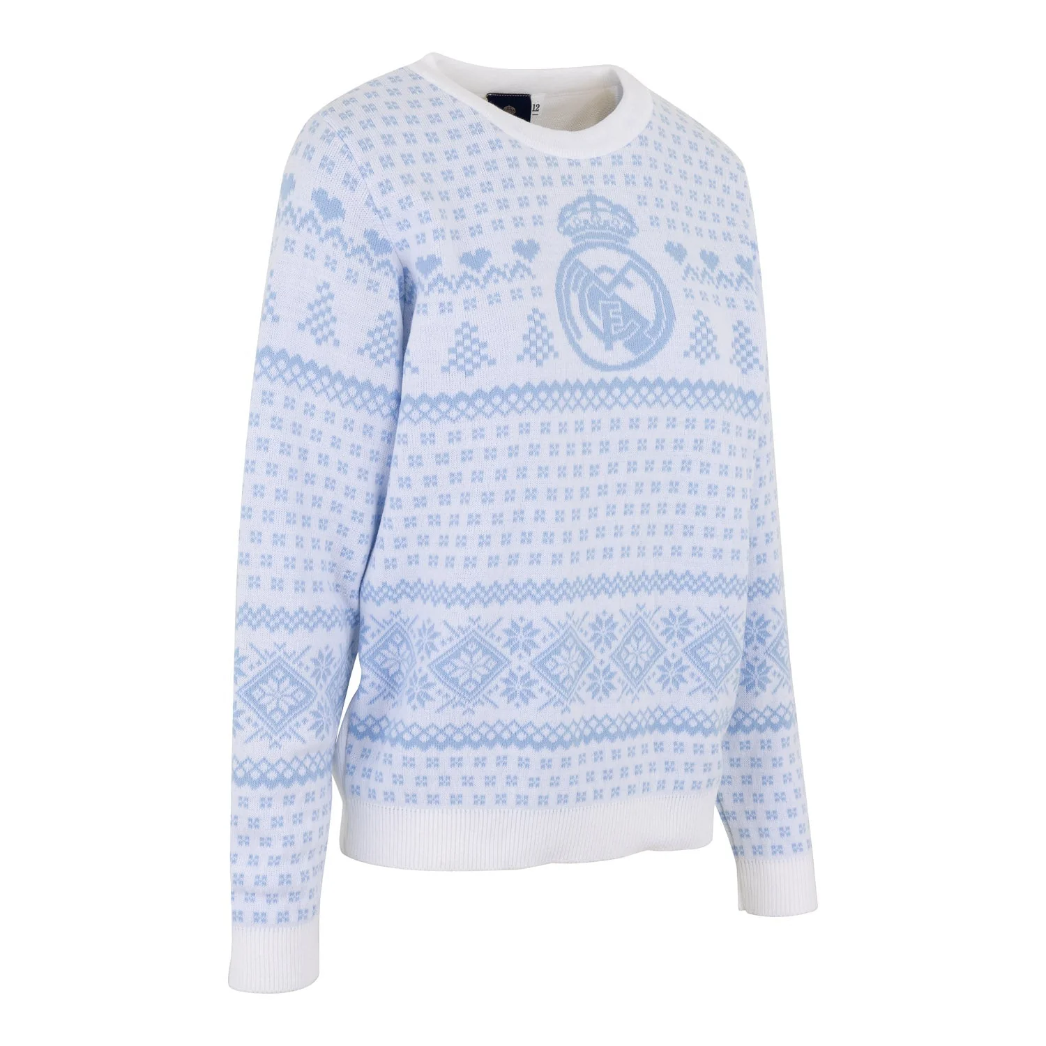 Jersey Navideño Mujer Azul Pastel - Image 3