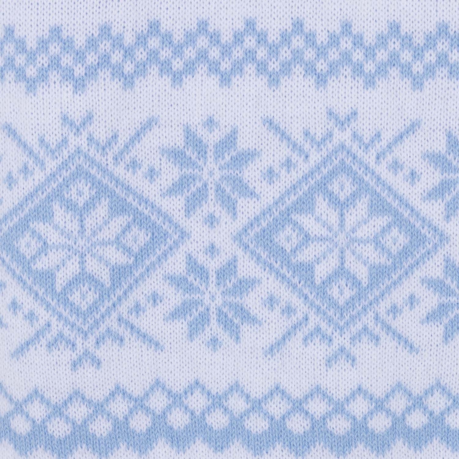Jersey Navideño Mujer Azul Pastel - Image 5