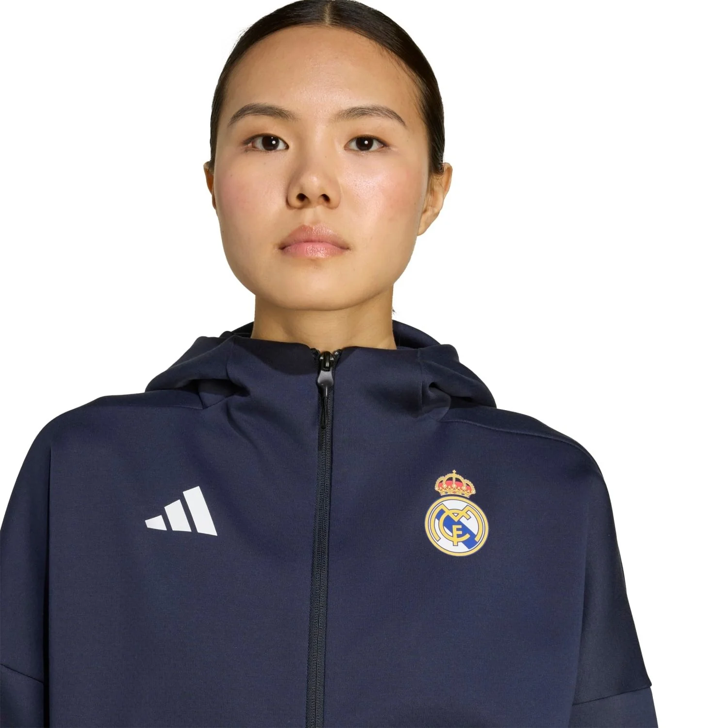 Chaqueta Mujer adidas Anthem 25/26 Azul Marino - Image 5