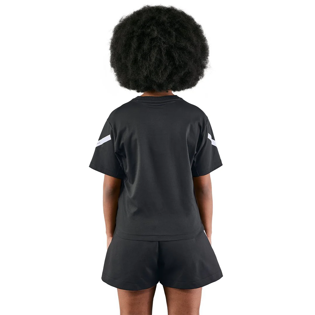 Camiseta Mujer adidas Real Urban Negra - Image 3