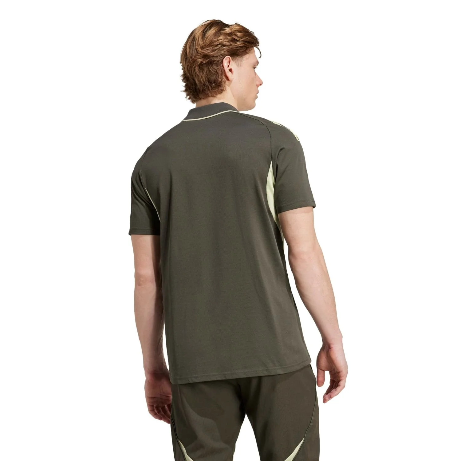Polo Hombre adidas Entrenamiento 25/26 Caqui Oscuro - Image 3