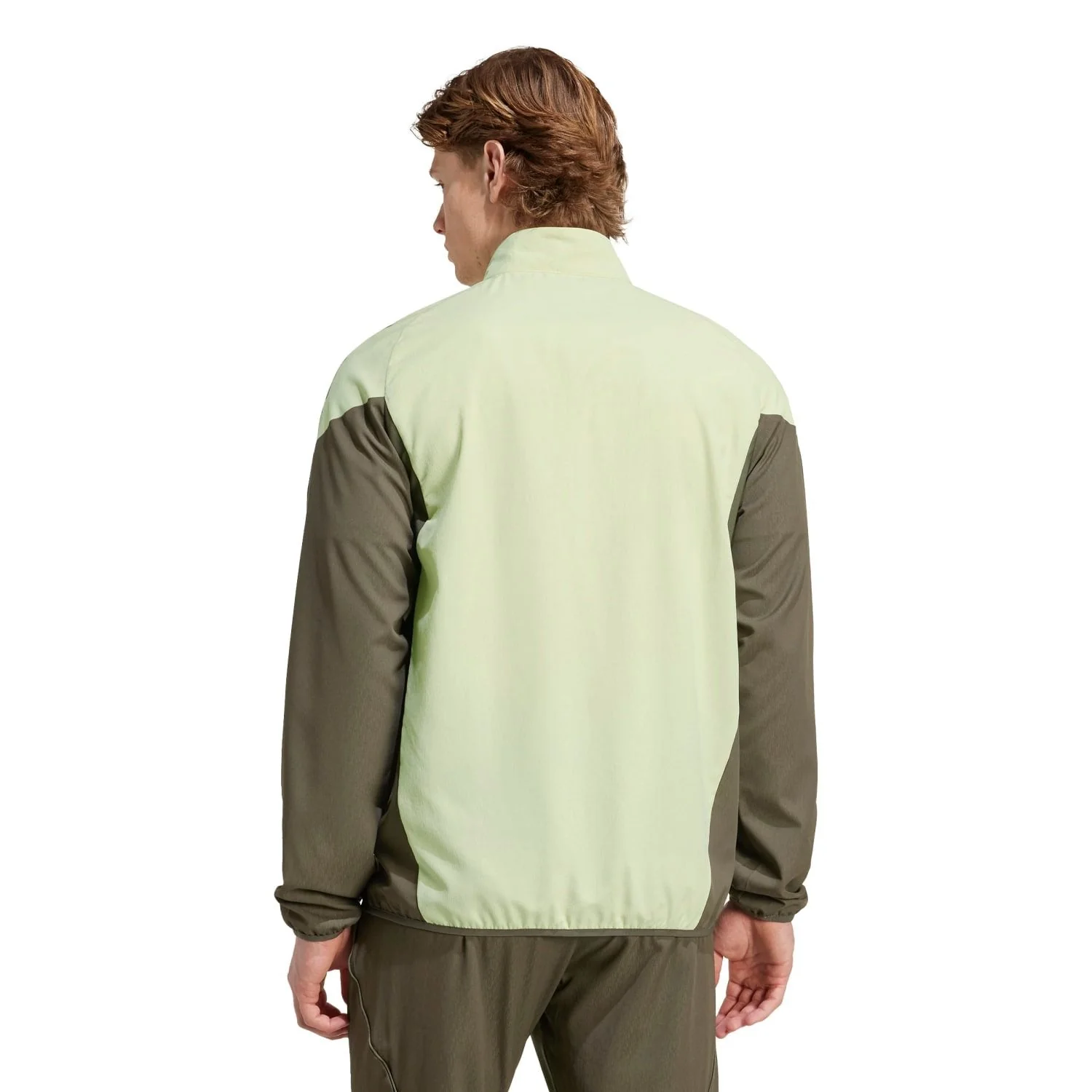 Chaqueta Chándal Hombre adidas Entrenamiento 25/26 Verde Lima - Image 4