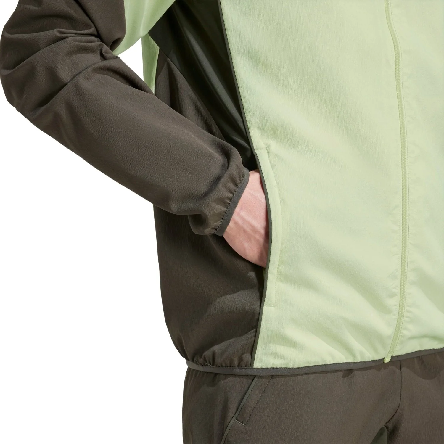 Chaqueta Chándal Hombre adidas Entrenamiento 25/26 Verde Lima - Image 5