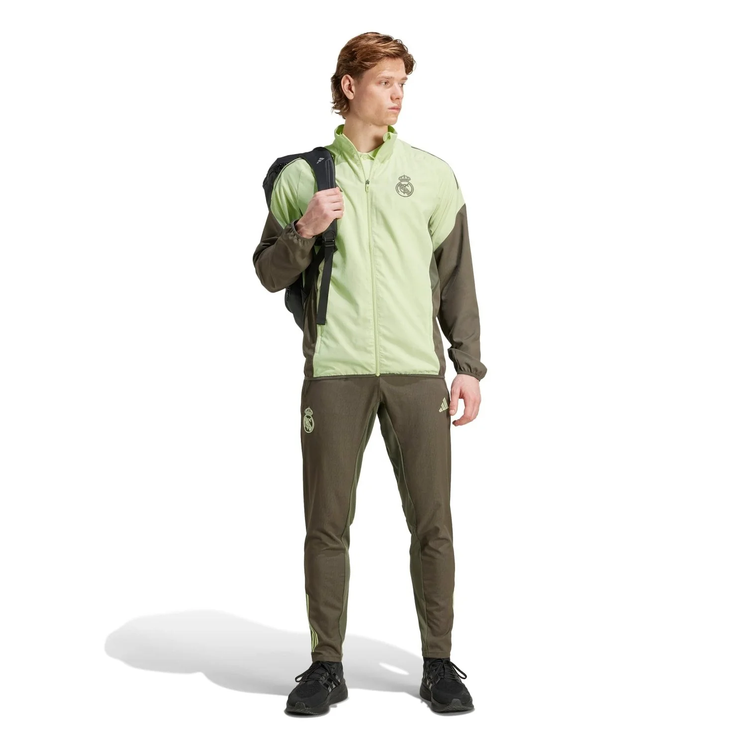 Chaqueta Chándal Hombre adidas Entrenamiento 25/26 Verde Lima - Image 6