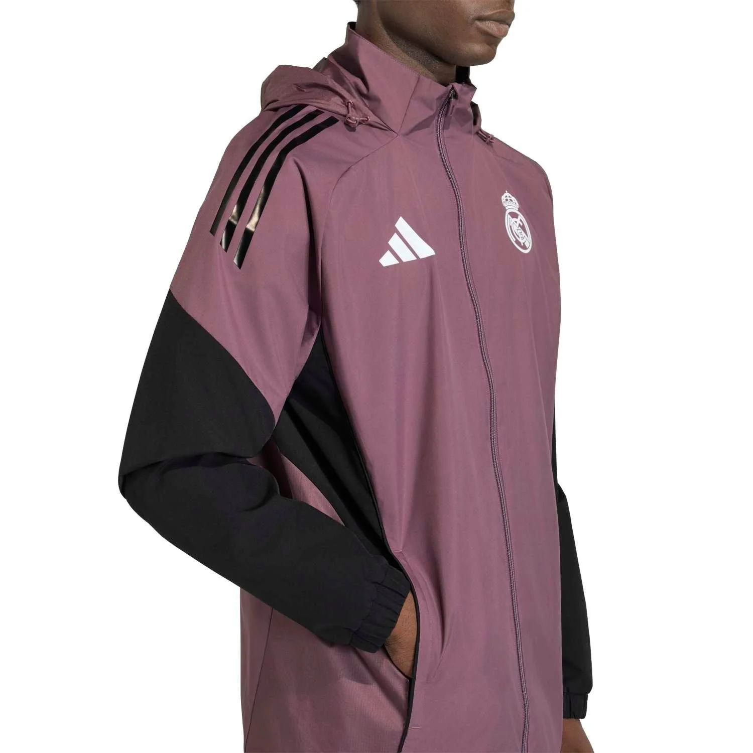 Chaqueta Hombre adidas Entrenamiento 25/26 Morada - Image 3