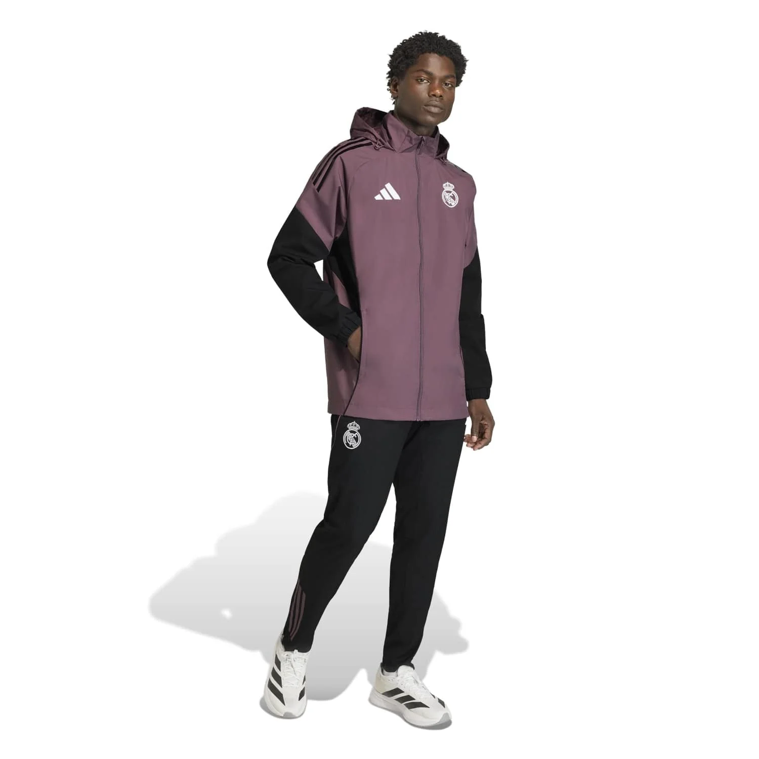 Chaqueta Hombre adidas Entrenamiento 25/26 Morada - Image 4