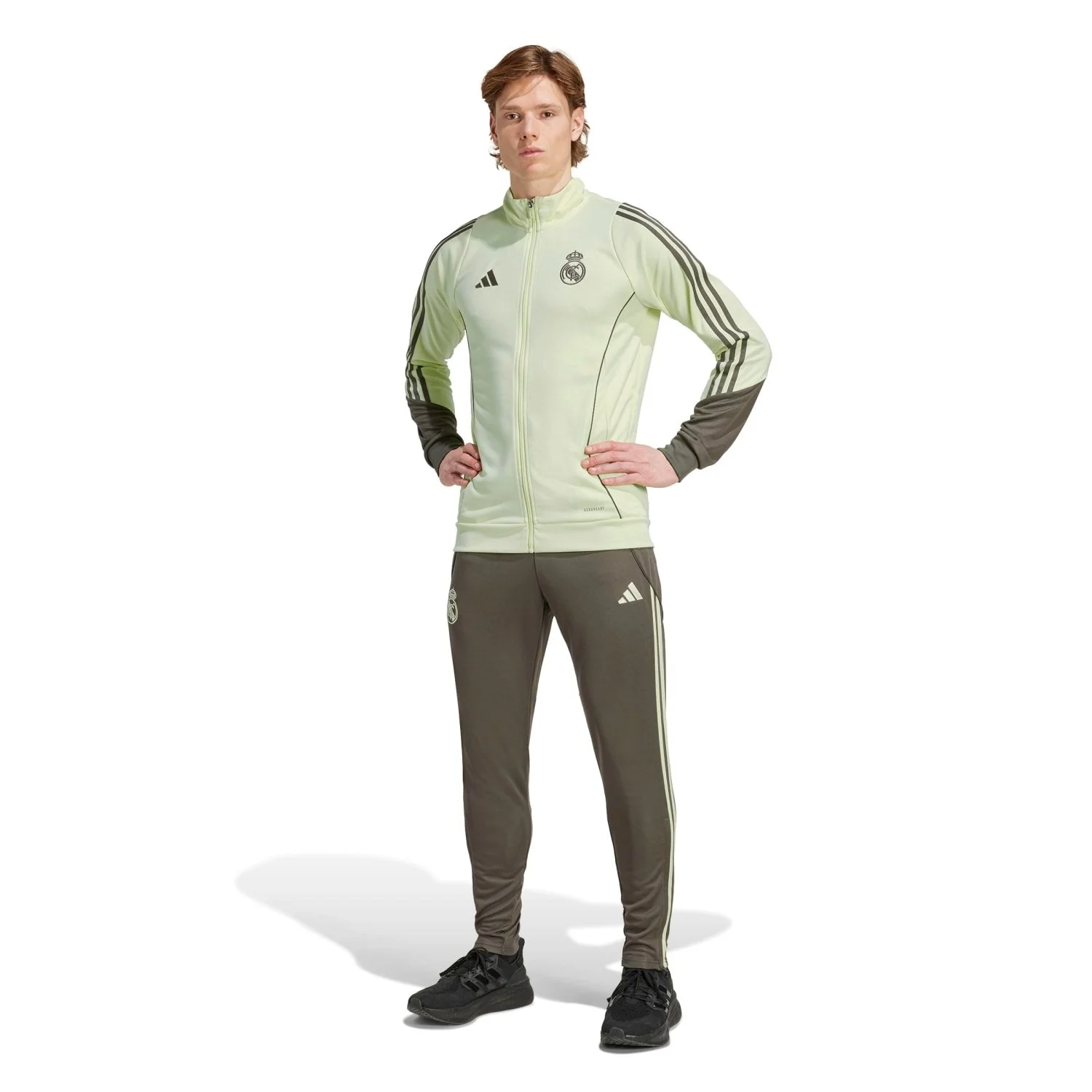 Chándal Hombre adidas Entrenamiento 25/26 Verde Lima/Caqui Oscuro - Image 6