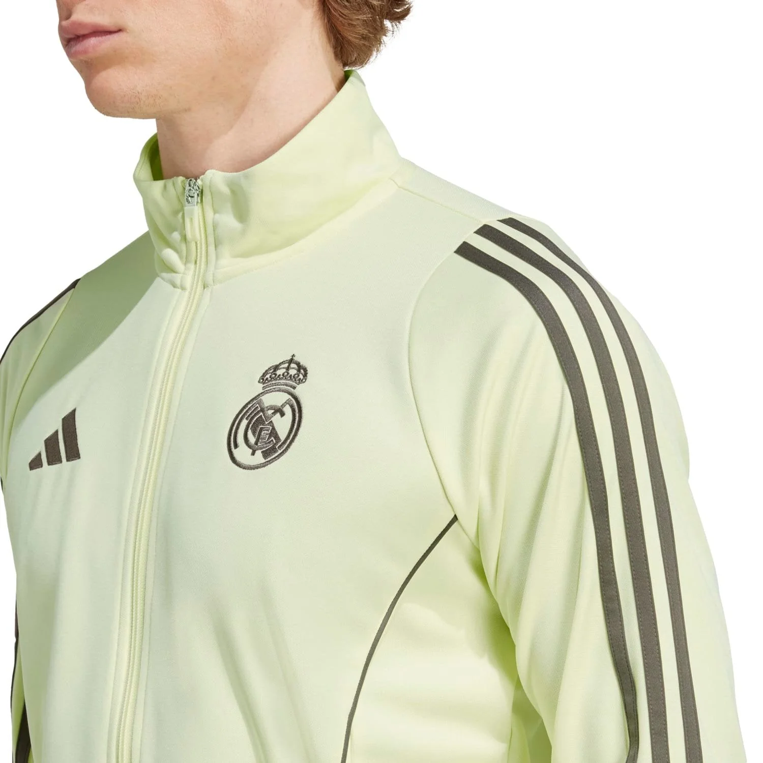 Chándal Hombre adidas Entrenamiento 25/26 Verde Lima/Caqui Oscuro - Image 7