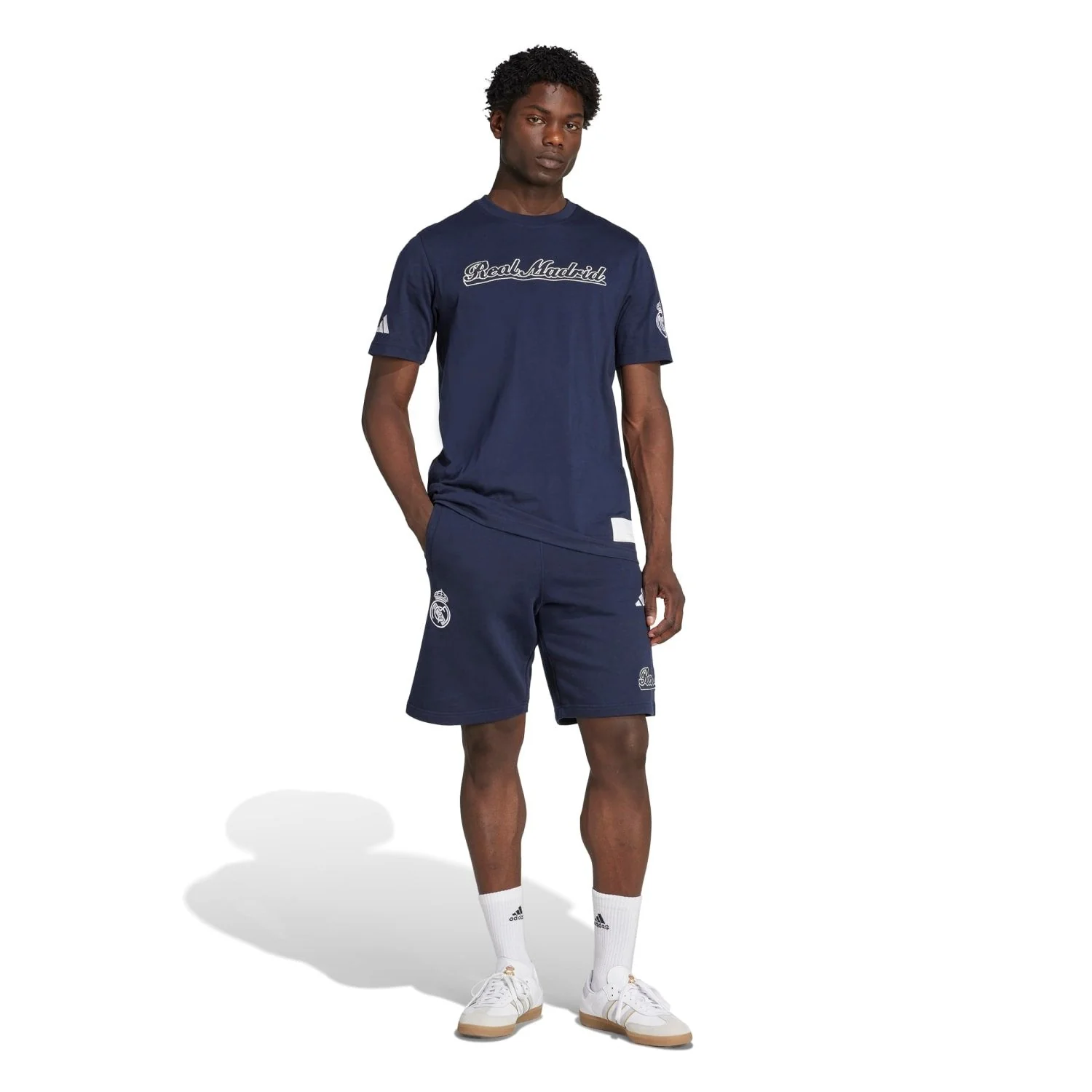 Pantalones Cortos Hombre adidas US Pack 25/26 Azul Marino - Image 6