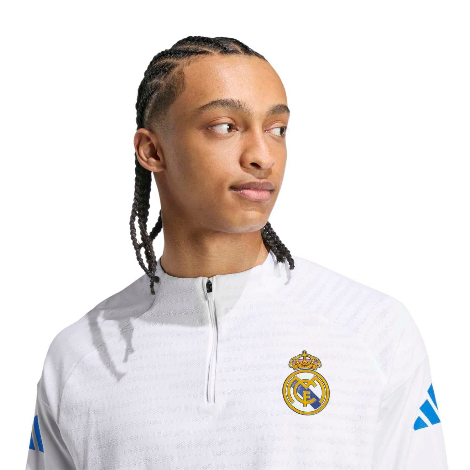 Sudadera Pro Hombre adidas Entrenamiento UCL Blanca 25/26 - Image 4