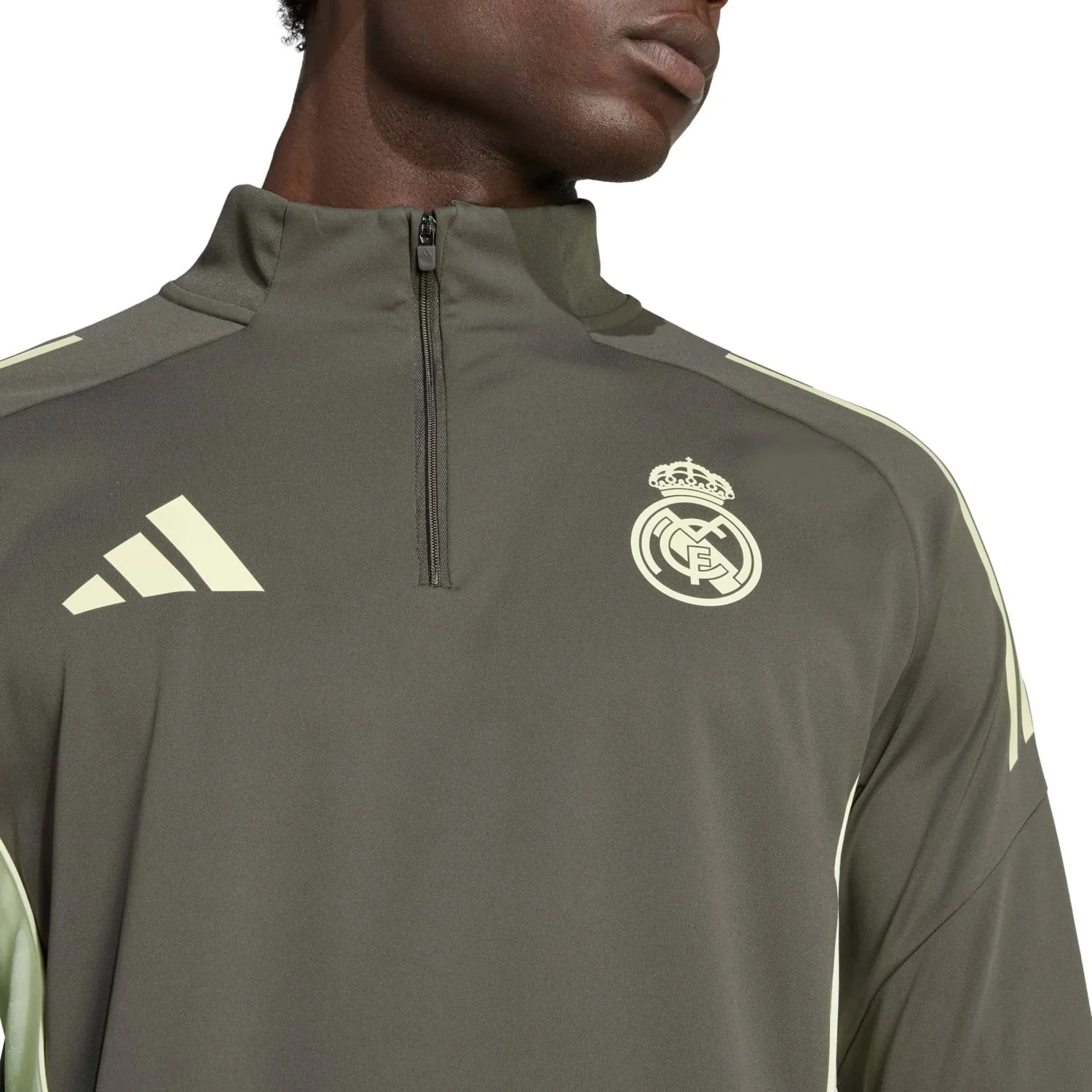 Sudadera Hombre adidas Entrenamiento 25/26 Caqui Oscuro - Image 5