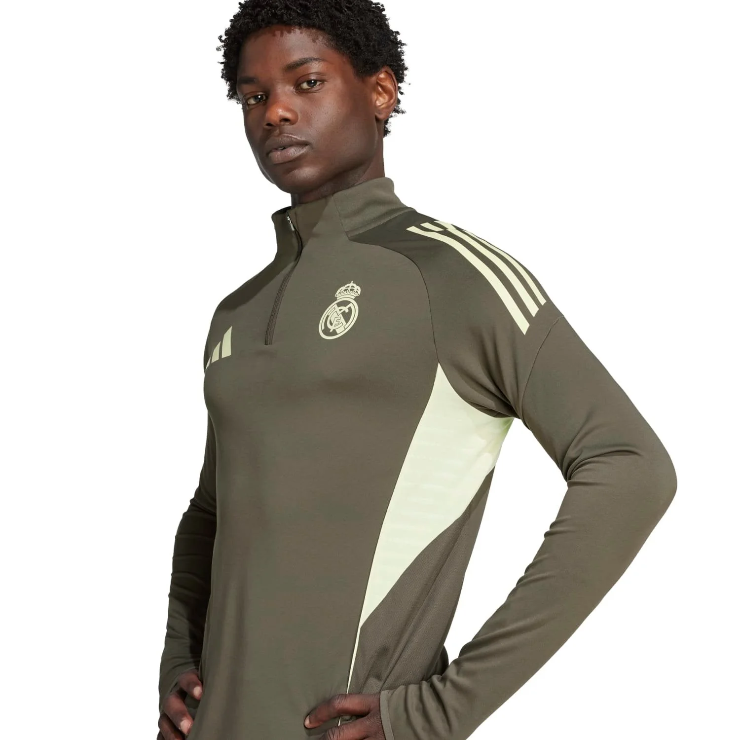 Sudadera Hombre adidas Entrenamiento 25/26 Caqui Oscuro - Image 6