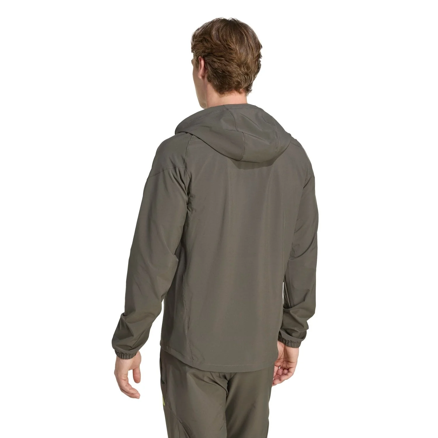 Chaqueta Hombre adidas Tiro Vis Tech Competition Gris/Verde Lima - Image 3
