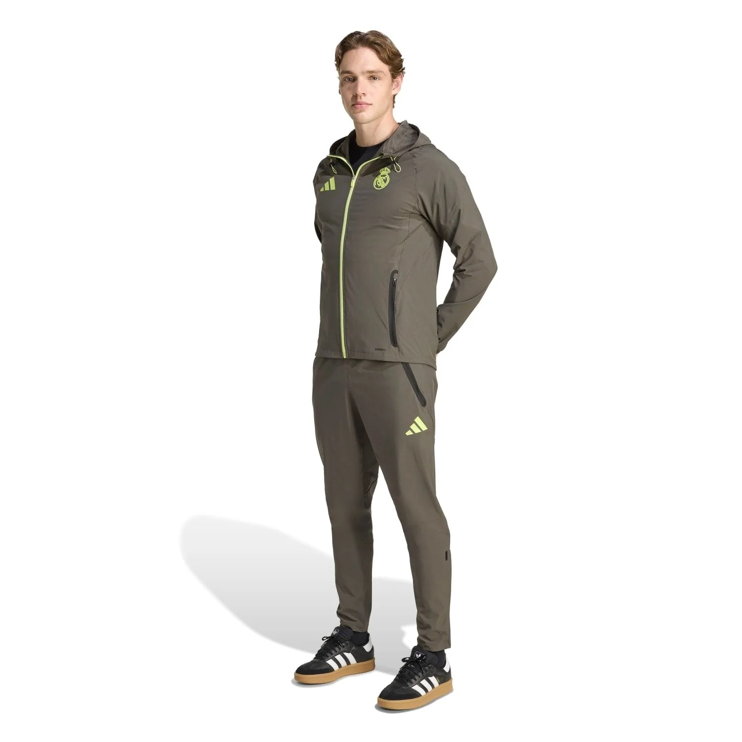 Chaqueta Hombre adidas Tiro Vis Tech Competition Gris/Verde Lima - Image 6
