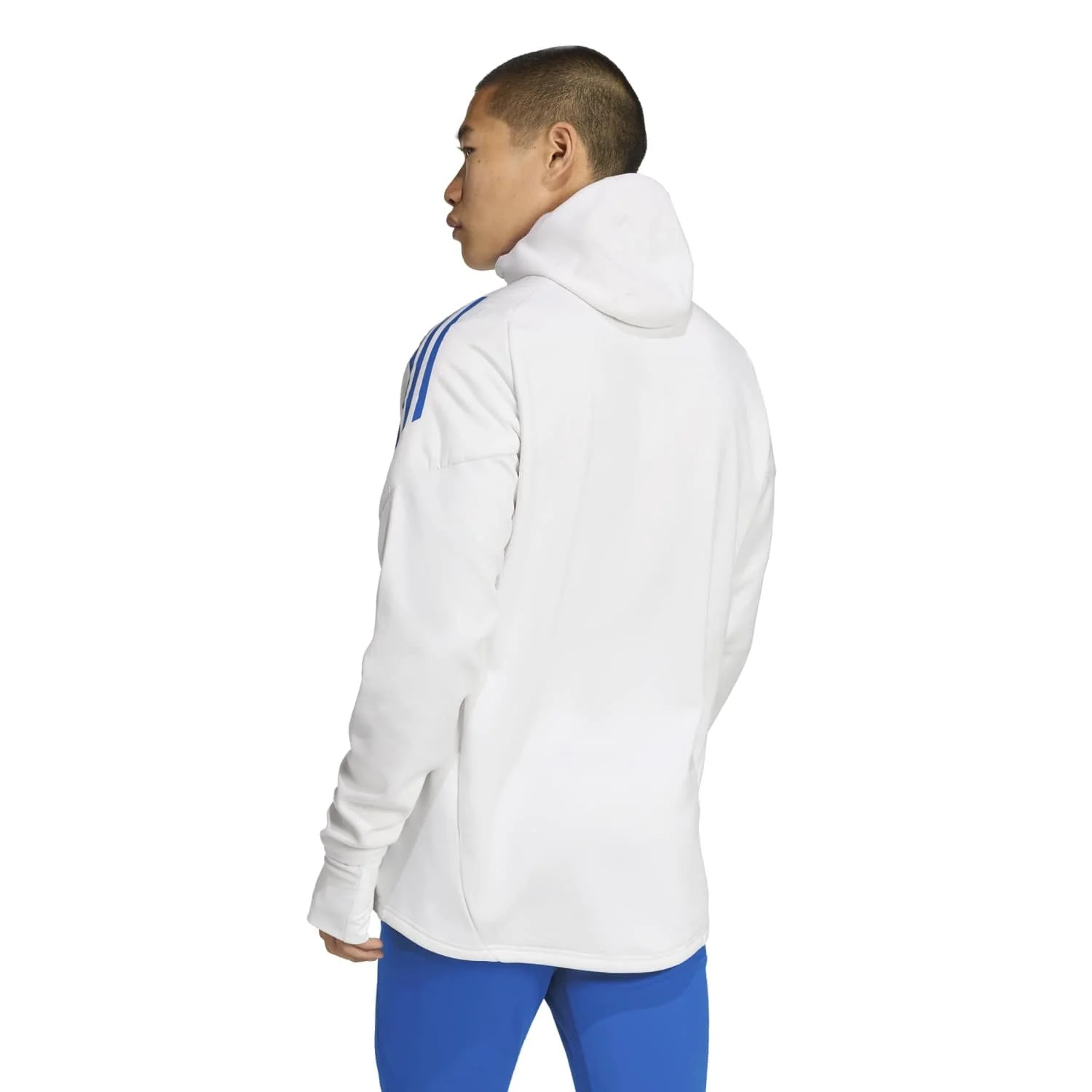 Sudadera Invierno Hombre adidas Entrenamiento UCL Blanca 25/26 - Image 5