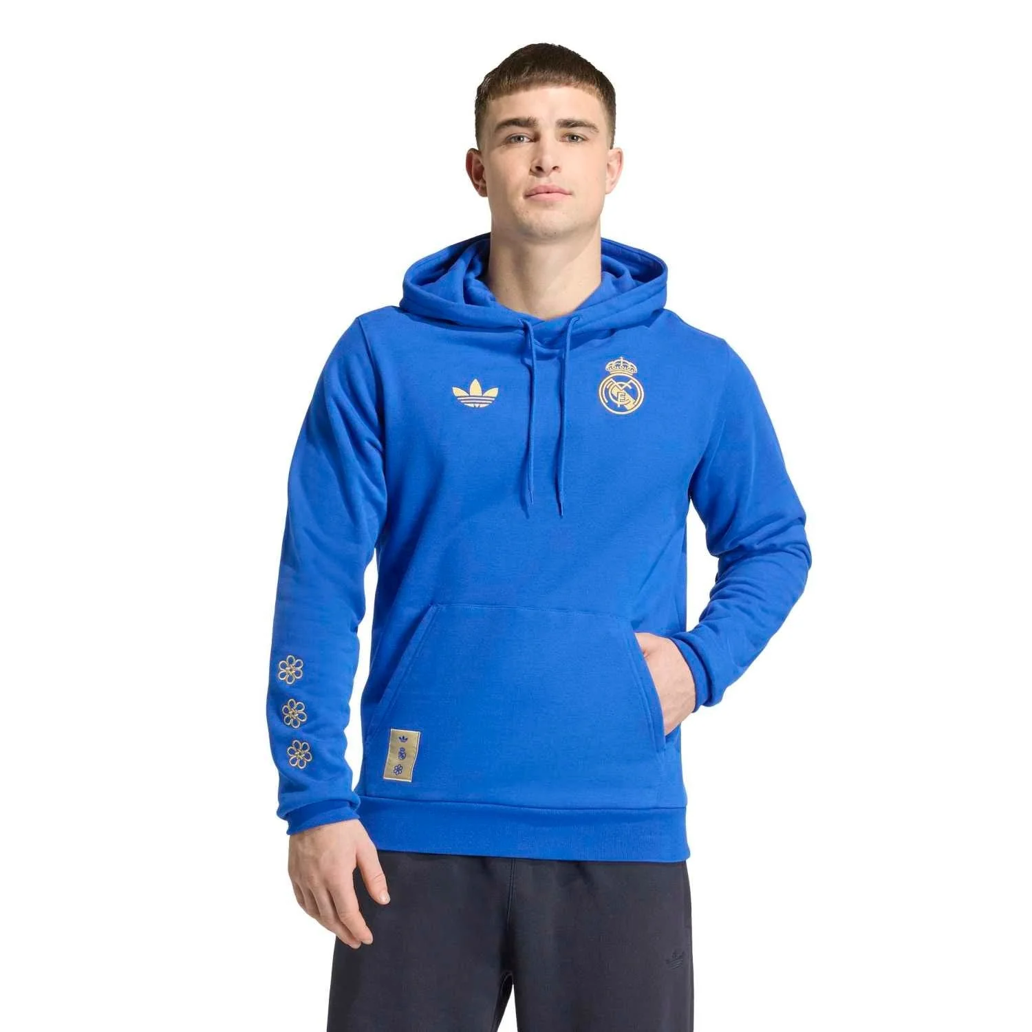 Sudadera Capucha Hombre adidas Chinese Knot Pack 25/26 Azul - Image 4
