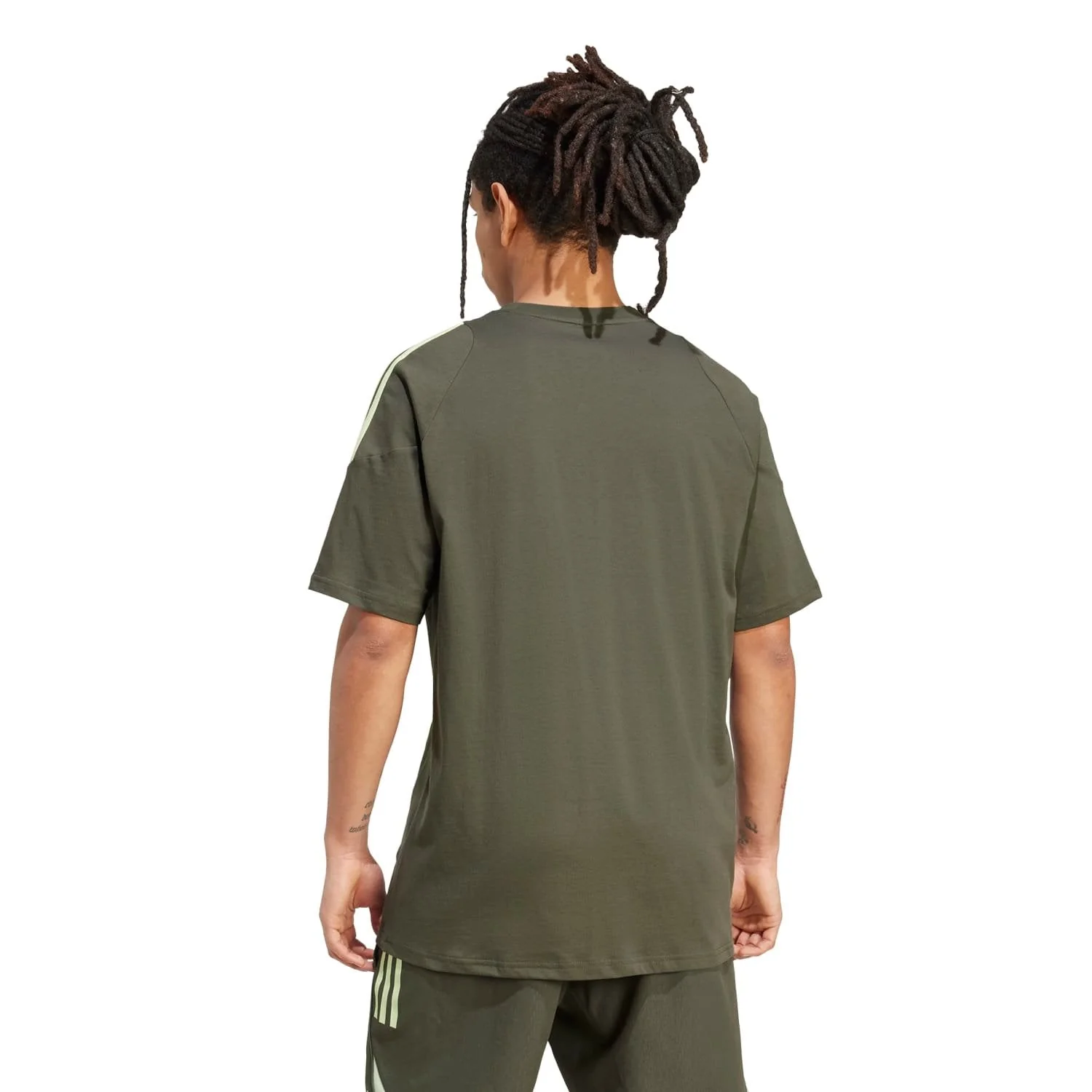 Camiseta Hombre adidas Entrenamiento 25/26 Caqui Oscuro - Image 3