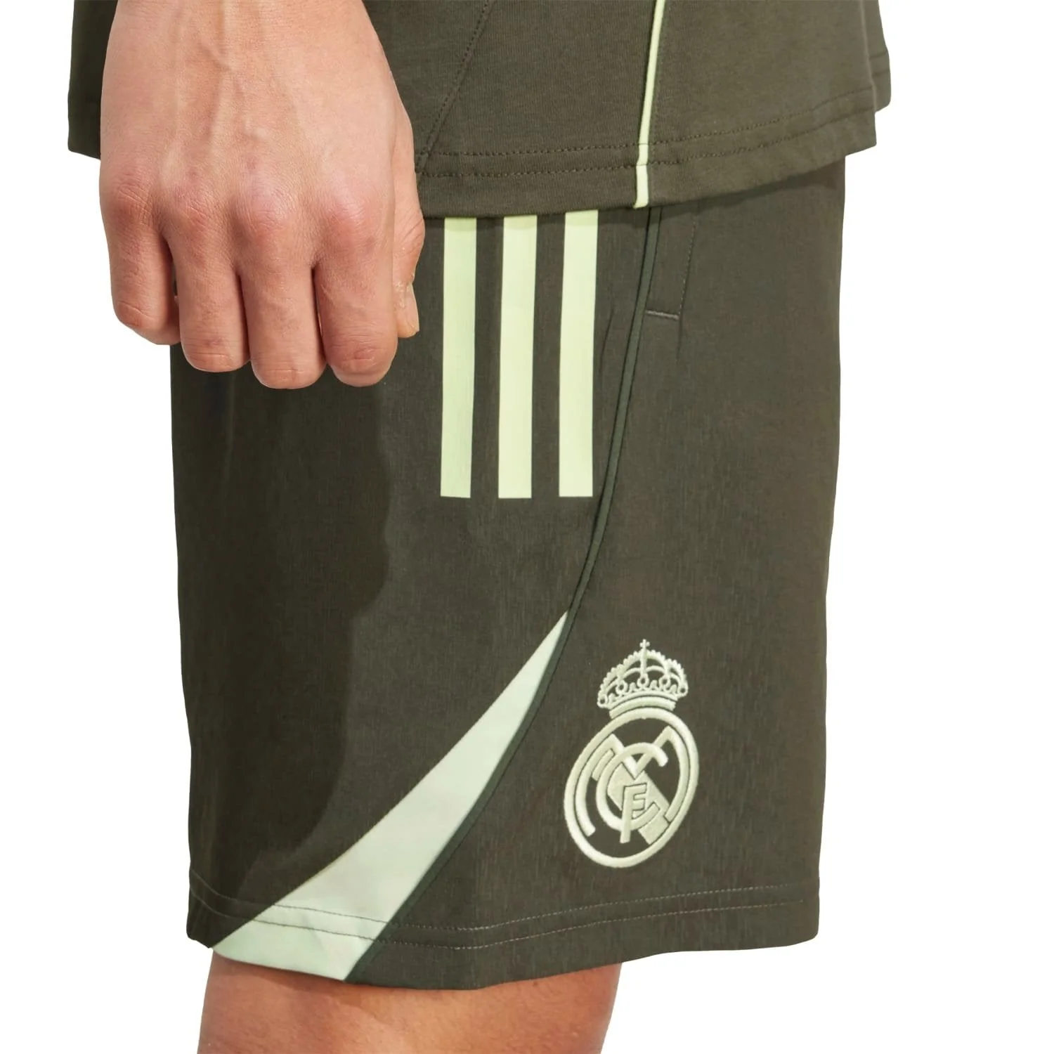 Camiseta Hombre adidas Entrenamiento 25/26 Caqui Oscuro - Image 6