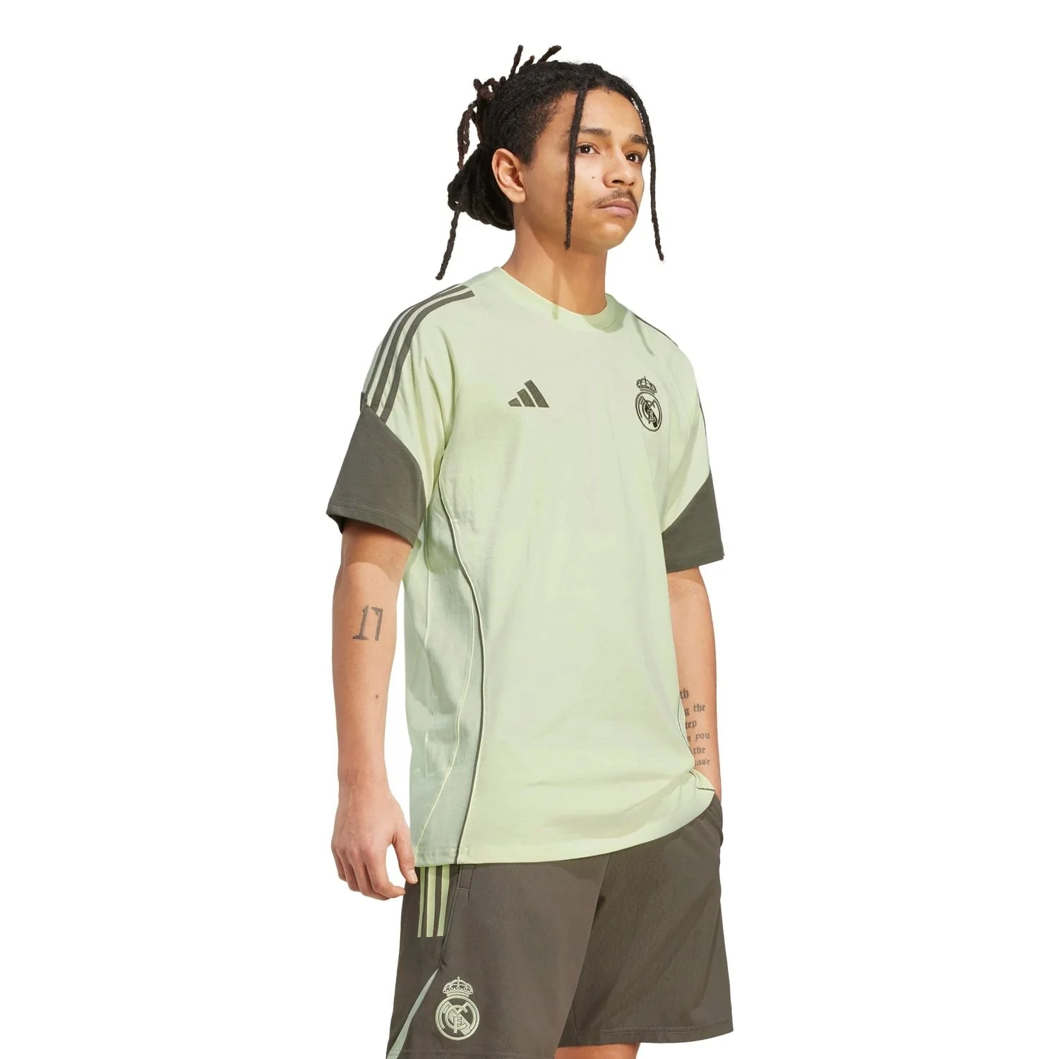 Camiseta Hombre adidas Entrenamiento 25/26 Verde Lima - Image 4