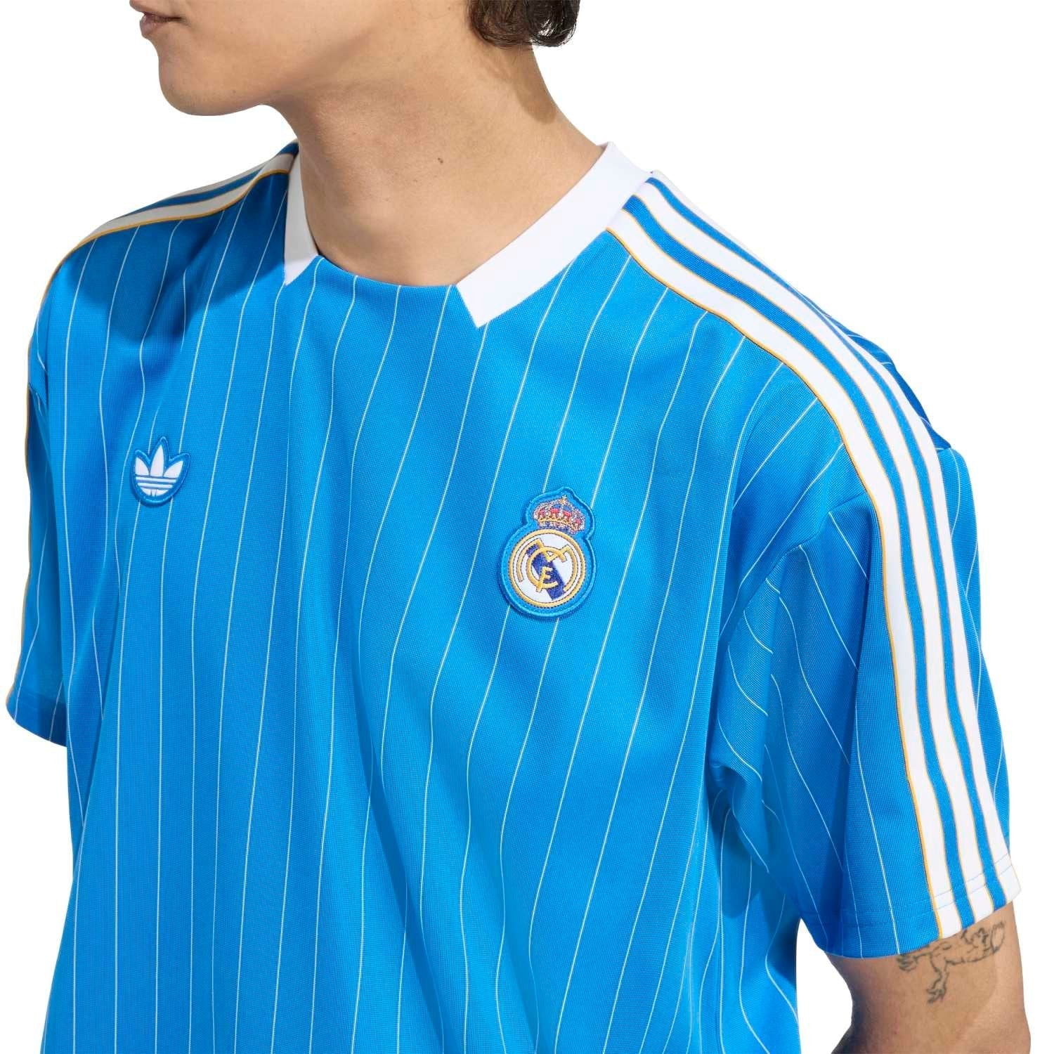Camiseta Hombre adidas Originals Terrace Icons Azul 25/26 - Image 8