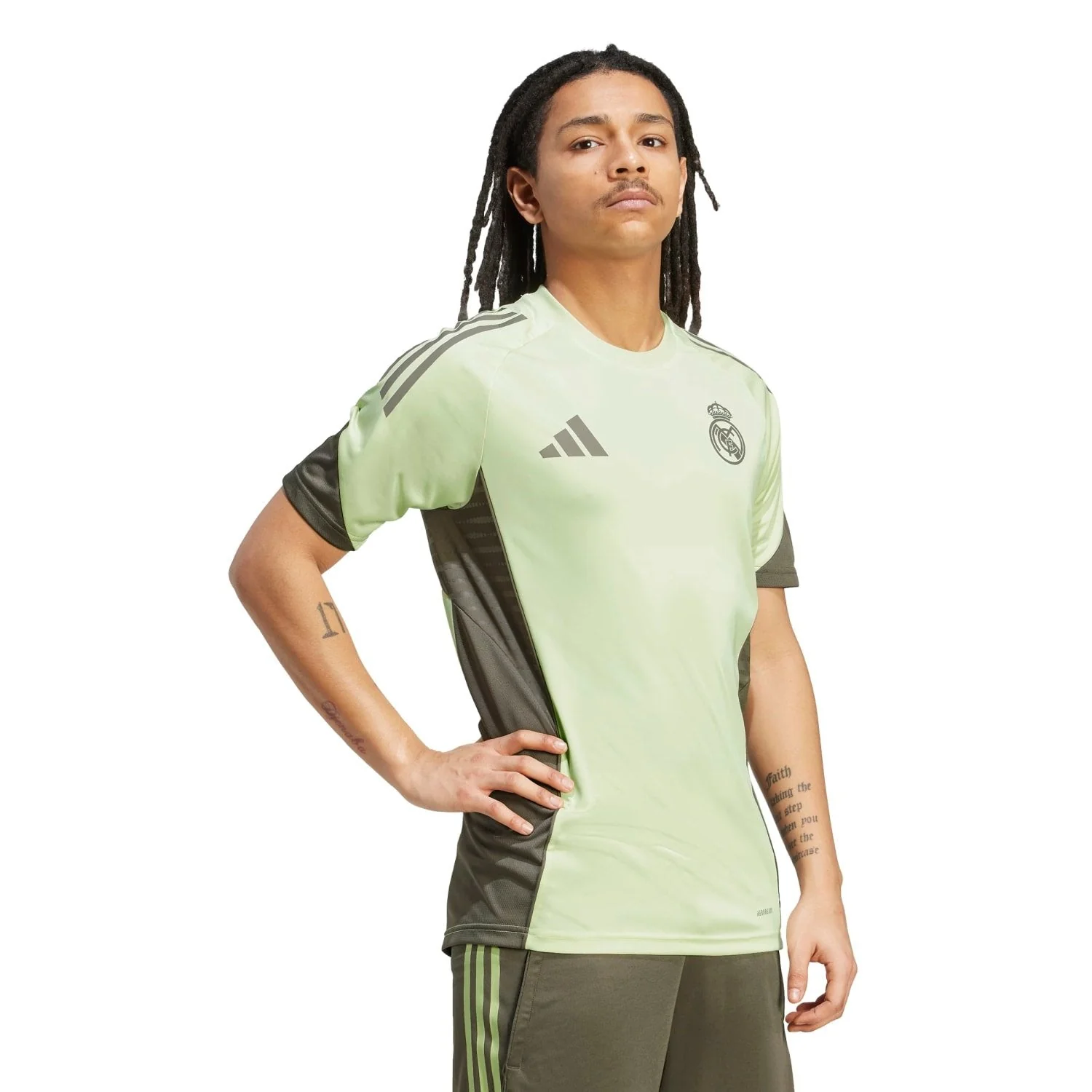 Camiseta Técnica Hombre adidas Entrenamiento 25/26 Verde Lima - Image 3