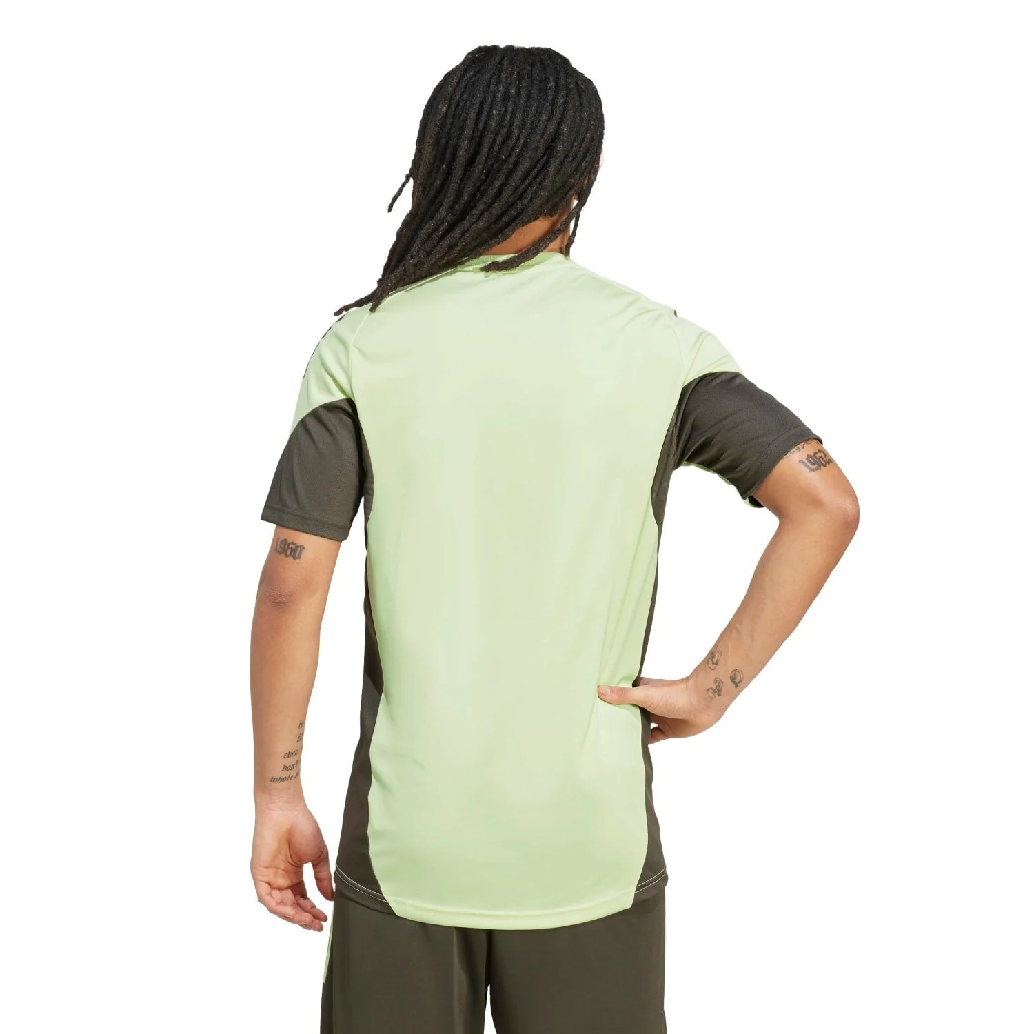 Camiseta Técnica Hombre adidas Entrenamiento 25/26 Verde Lima - Image 5