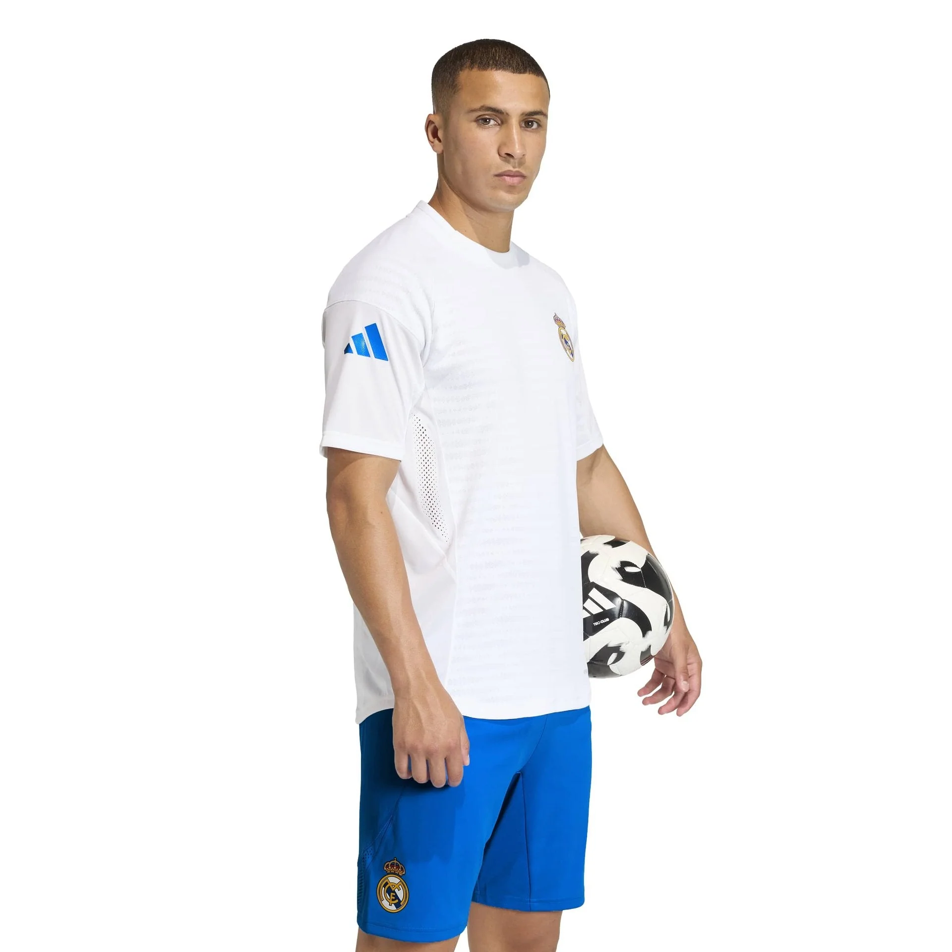 Camiseta Pro Hombre adidas Entrenamiento UCL Blanca 25/26 - Image 3
