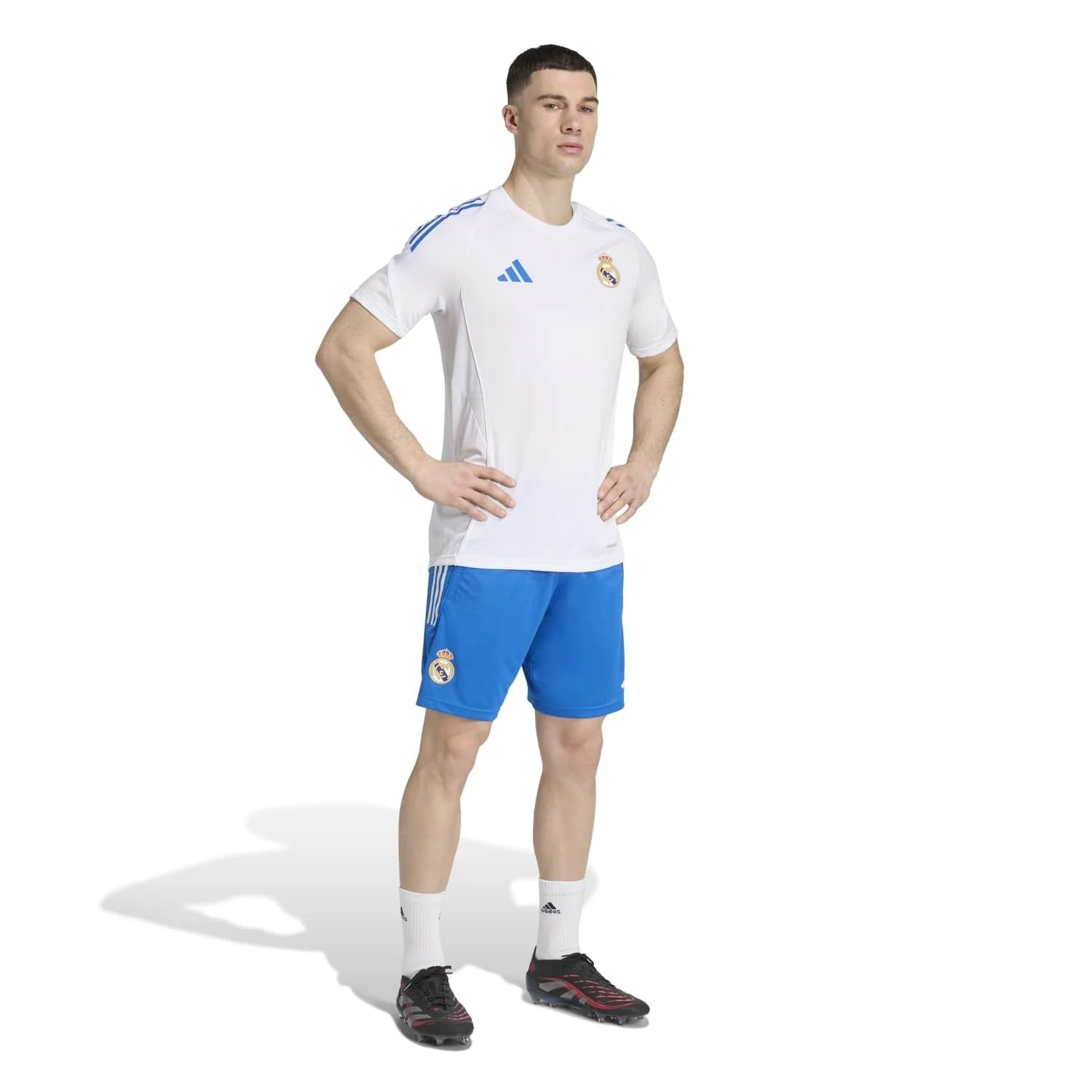Camiseta Hombre adidas Entrenamiento UCL Blanca 25/26 - Image 5