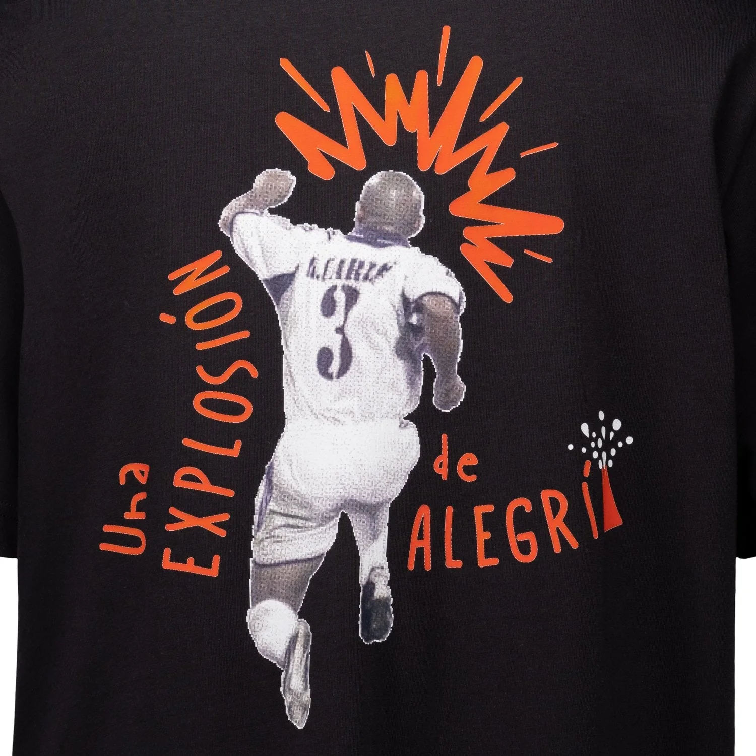 Camiseta Hombre Roberto Carlos adidas Magic Moments Negra - Image 4