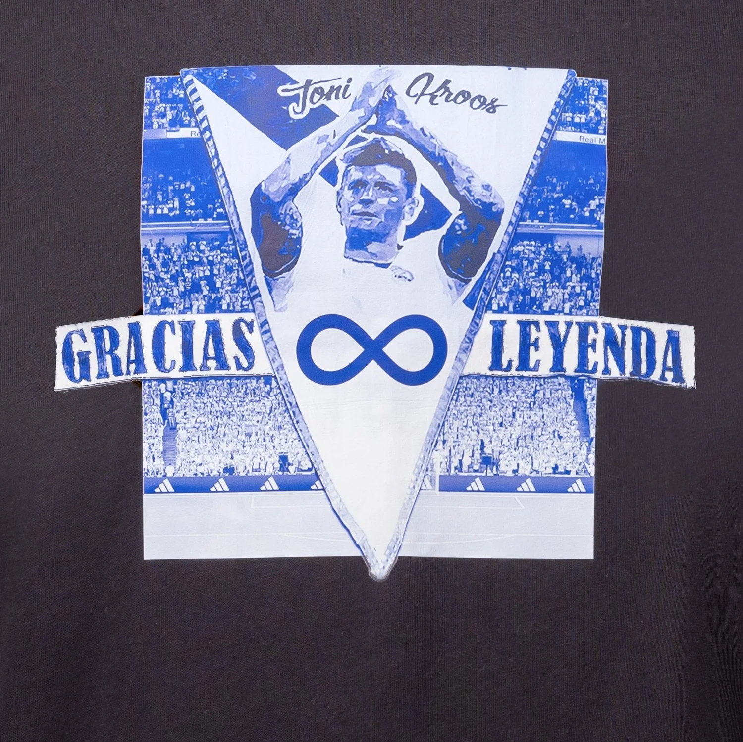 Camiseta Hombre Kroos adidas Magic Moments Negra - Image 3