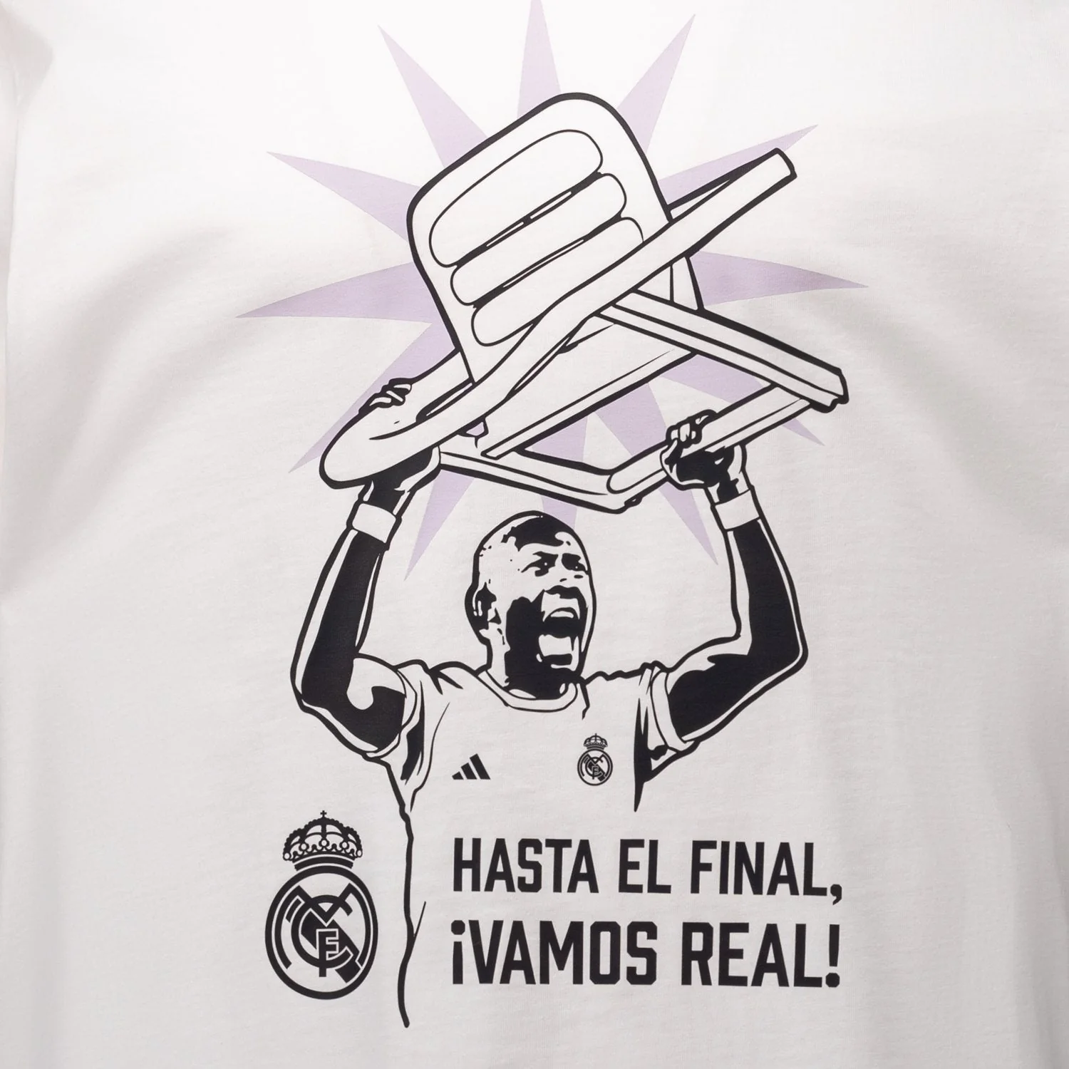 Camiseta Hombre Alaba adidas Magic Moments Blanca - Image 5