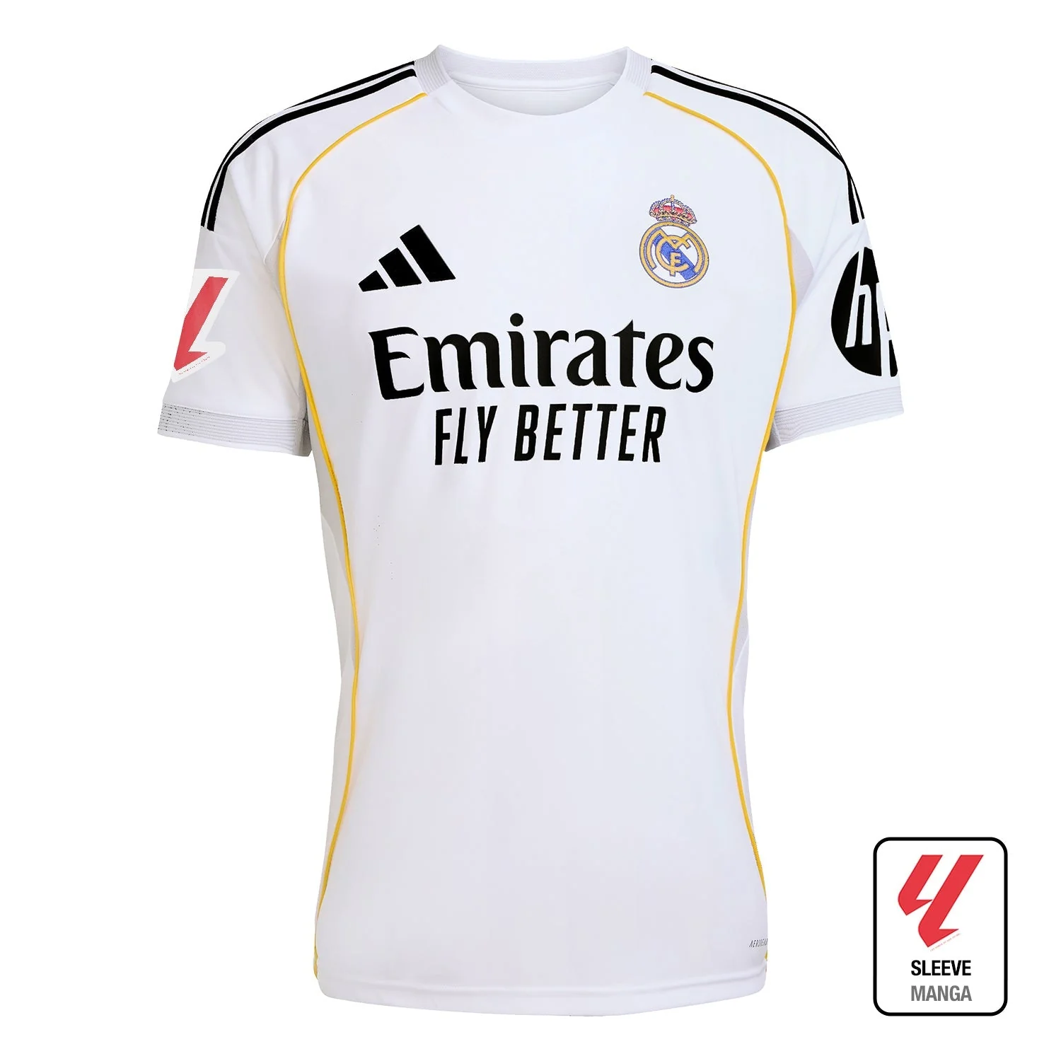 Camiseta Hombre Primera Equipación Blanca 25/26 - Image 9