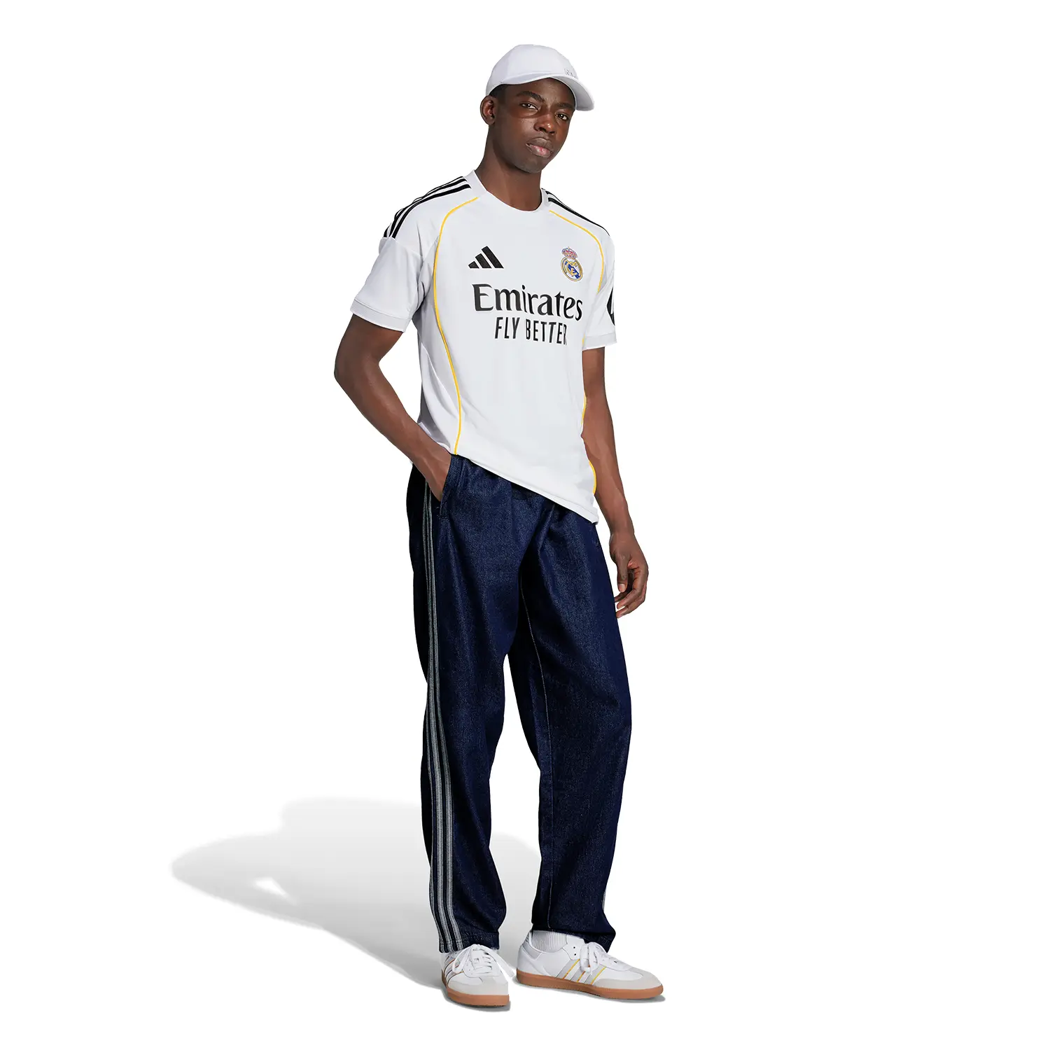 Camiseta Hombre Primera Equipación Blanca 25/26 - Image 6