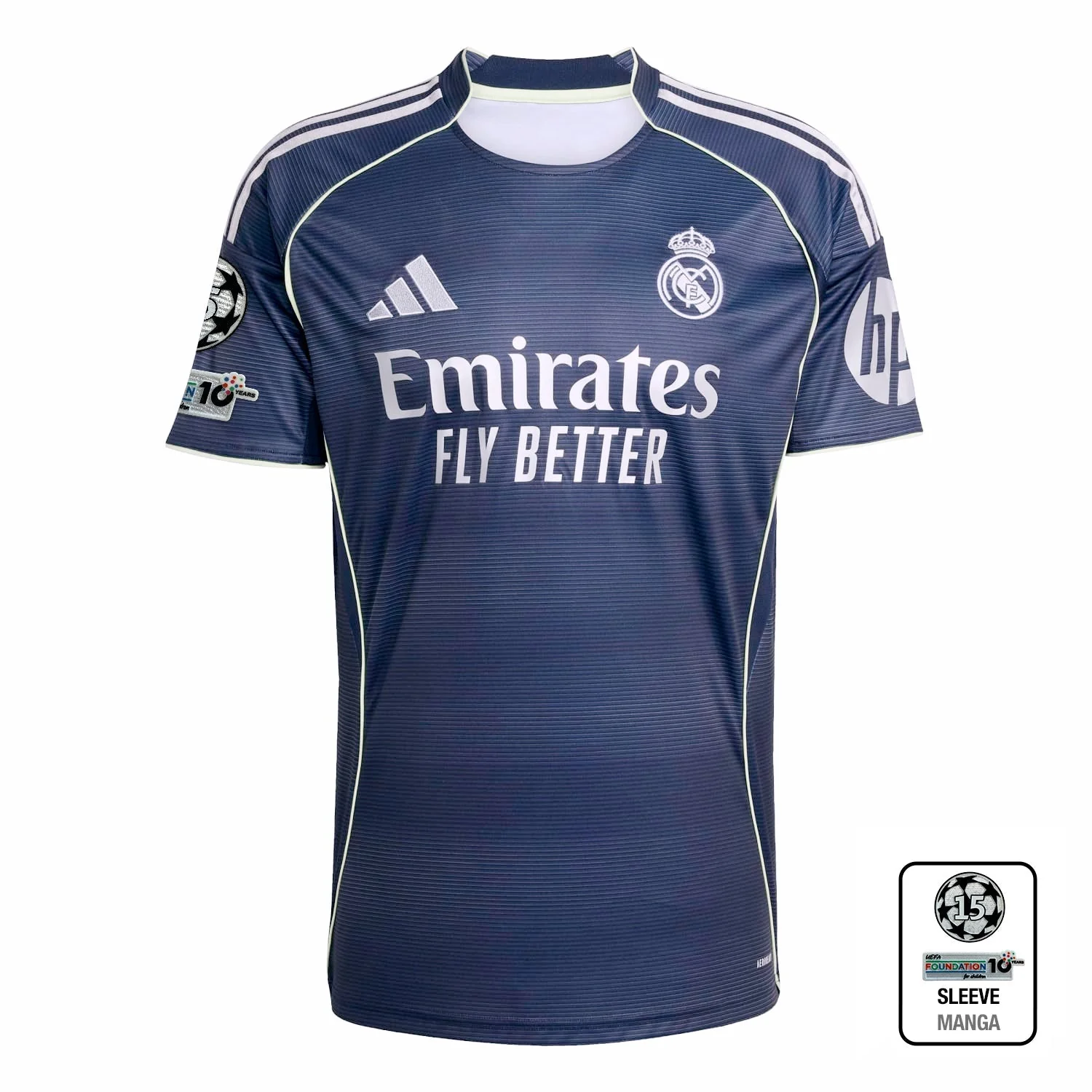 Camiseta Hombre Segunda Equipación 25/26 Azul Marino - Image 8
