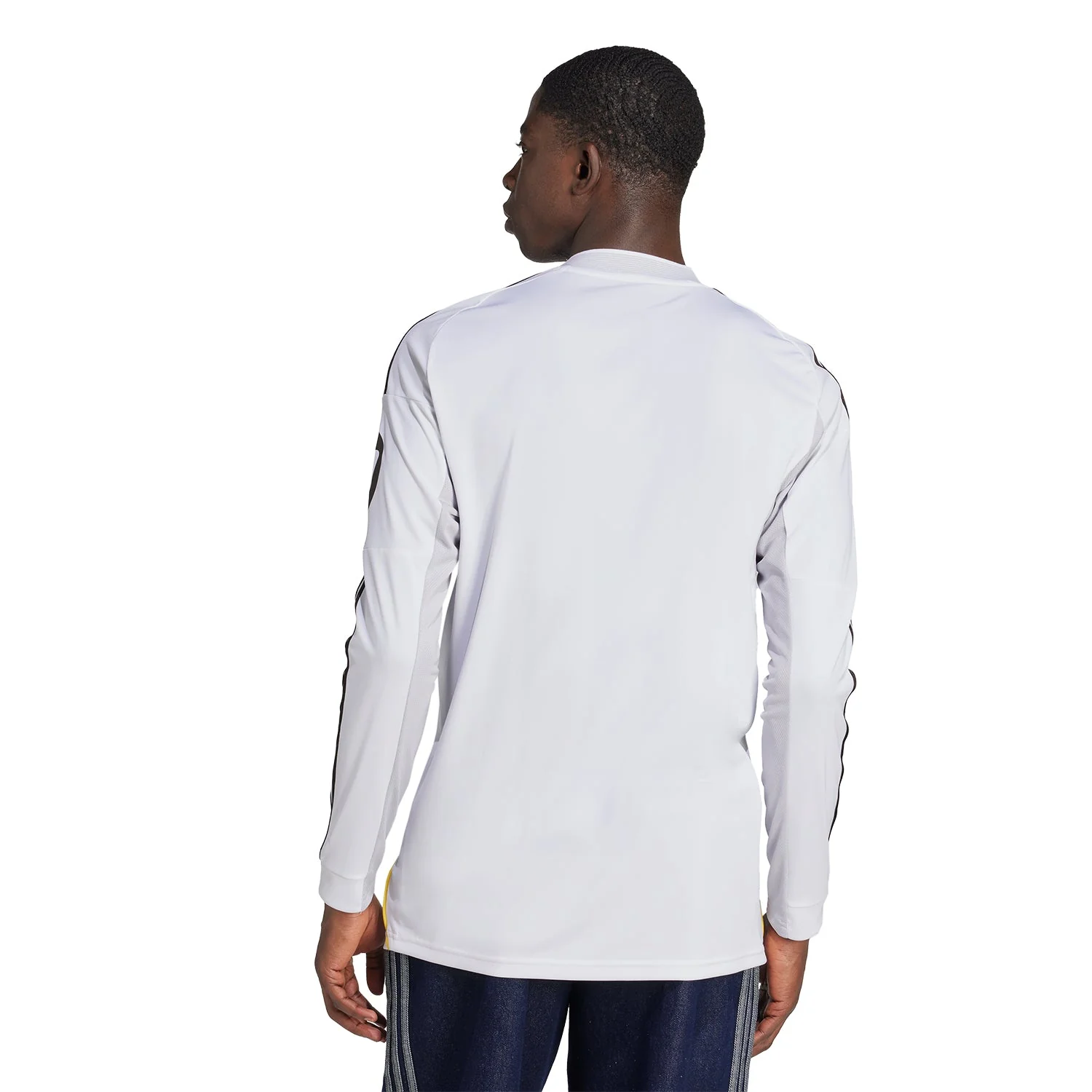 Camiseta Hombre Manga Larga Primera Equipación Blanca 25/26 - Image 6
