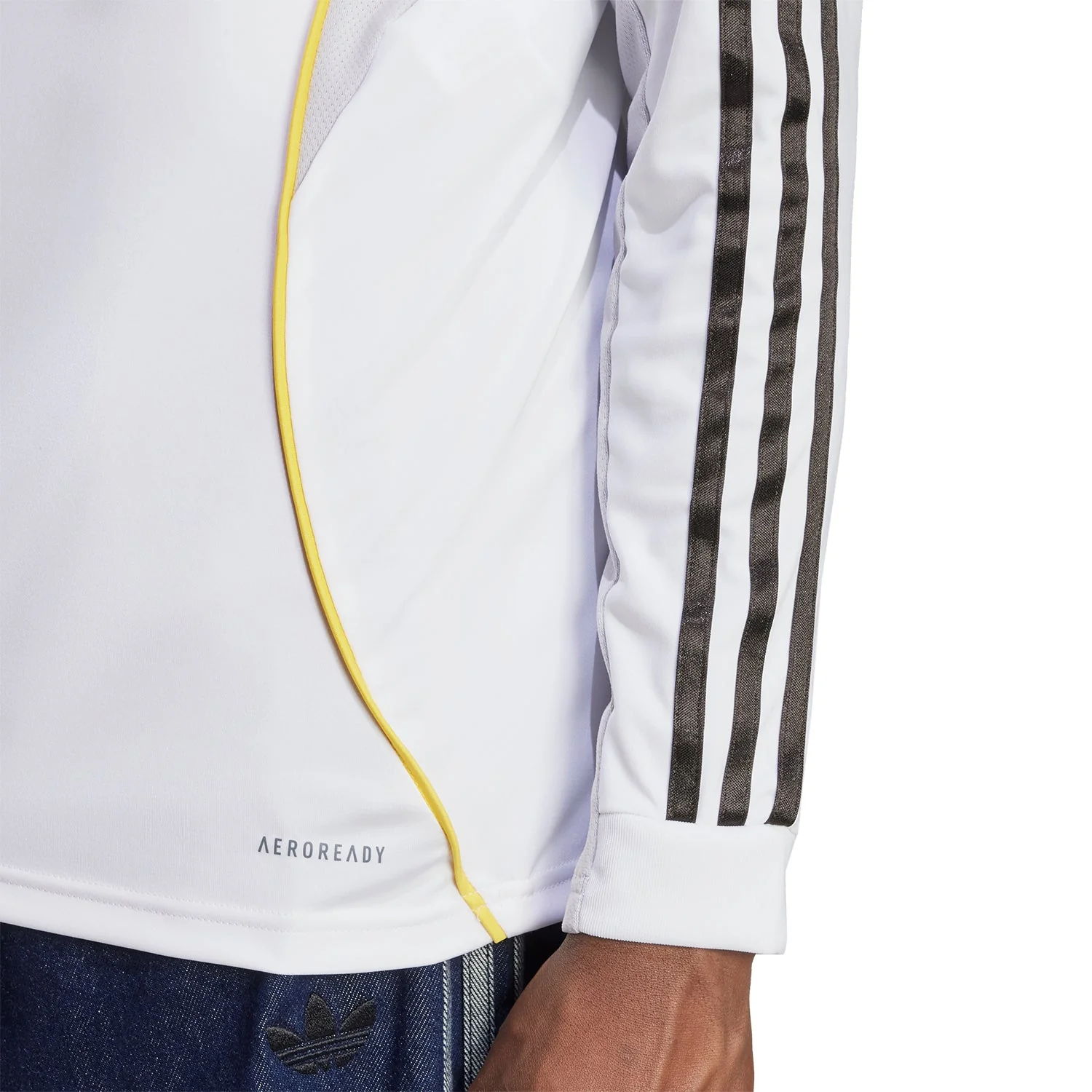 Camiseta Hombre Manga Larga Primera Equipación Blanca 25/26 - Image 7