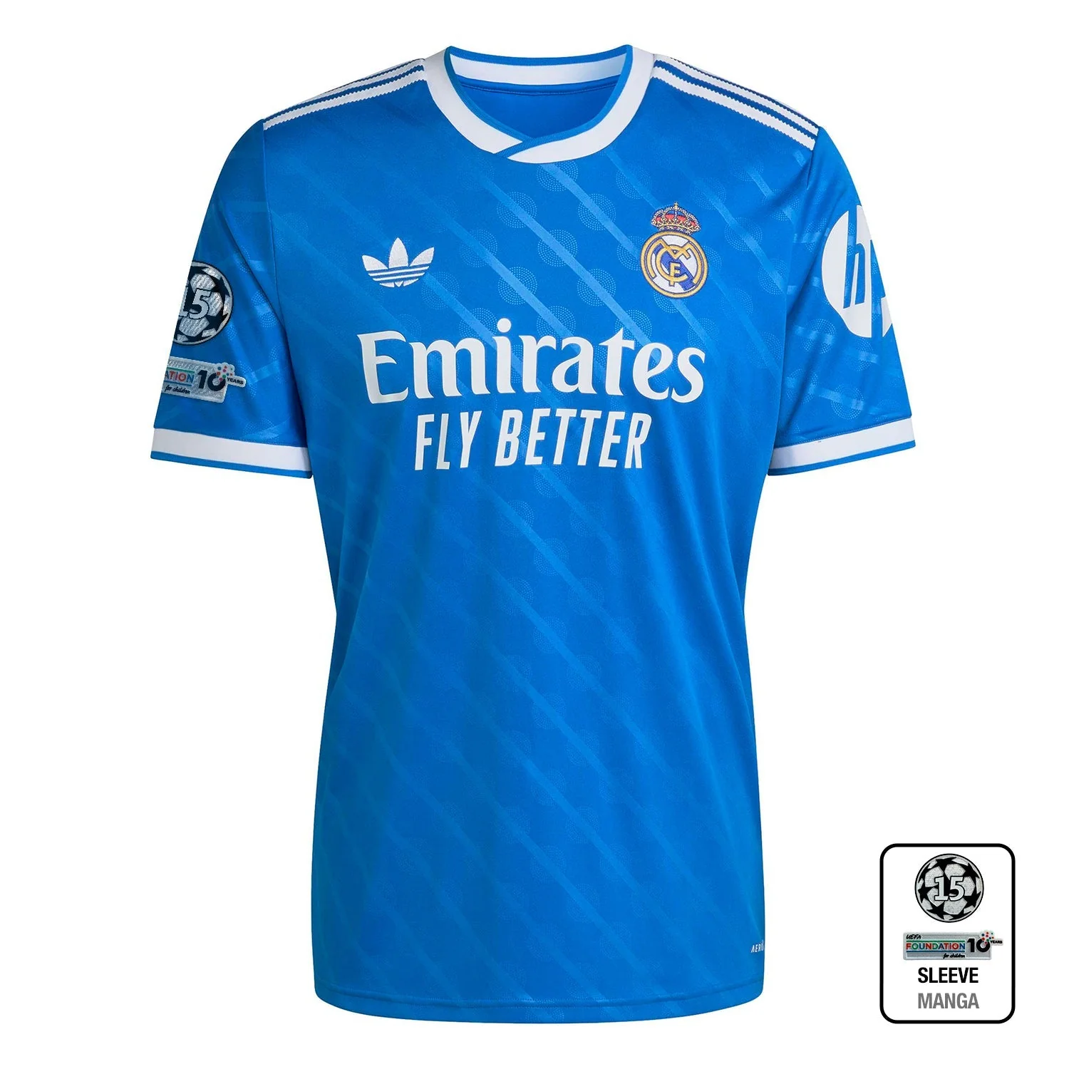 Camiseta Hombre Tercera Equipación Azul 25/26 - Image 7