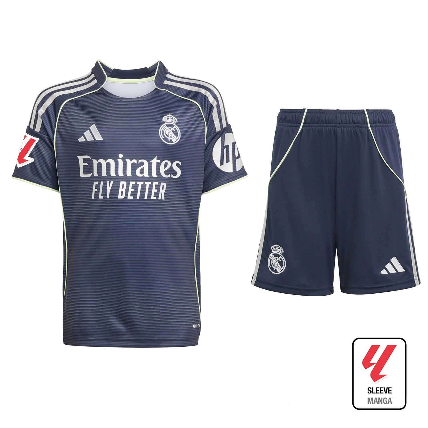 Conjunto Niños Segunda Equipación 25/26 Azul Marino - Image 10