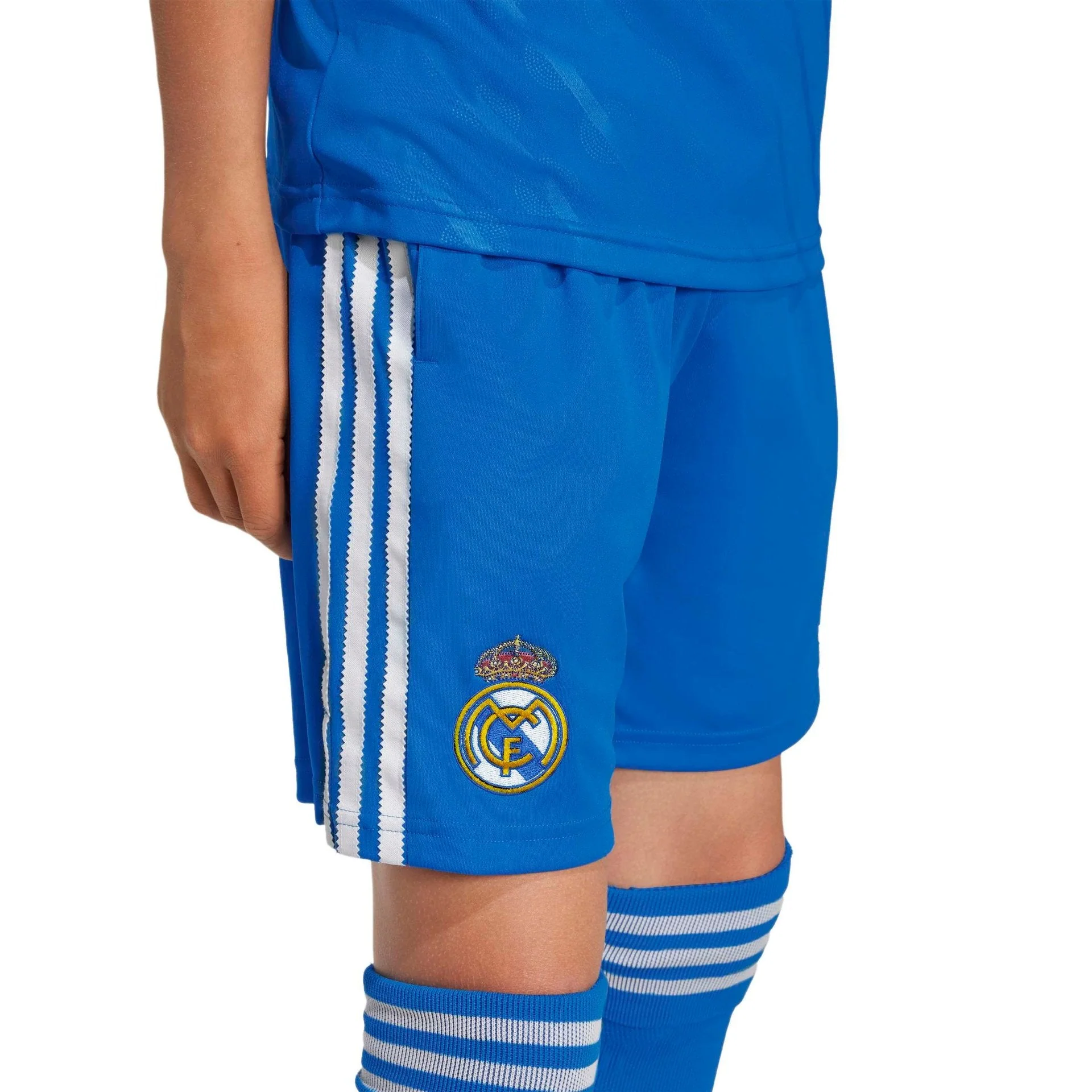 Pantalón Corto Niños Tercera Equipación Azul 25/26 - Image 4