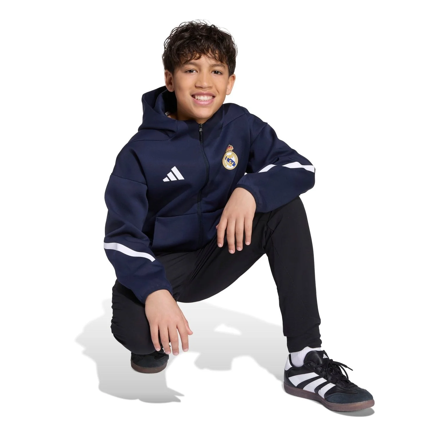 Chaqueta Niños adidas Anthem 25/26 Azul Marino - Image 4