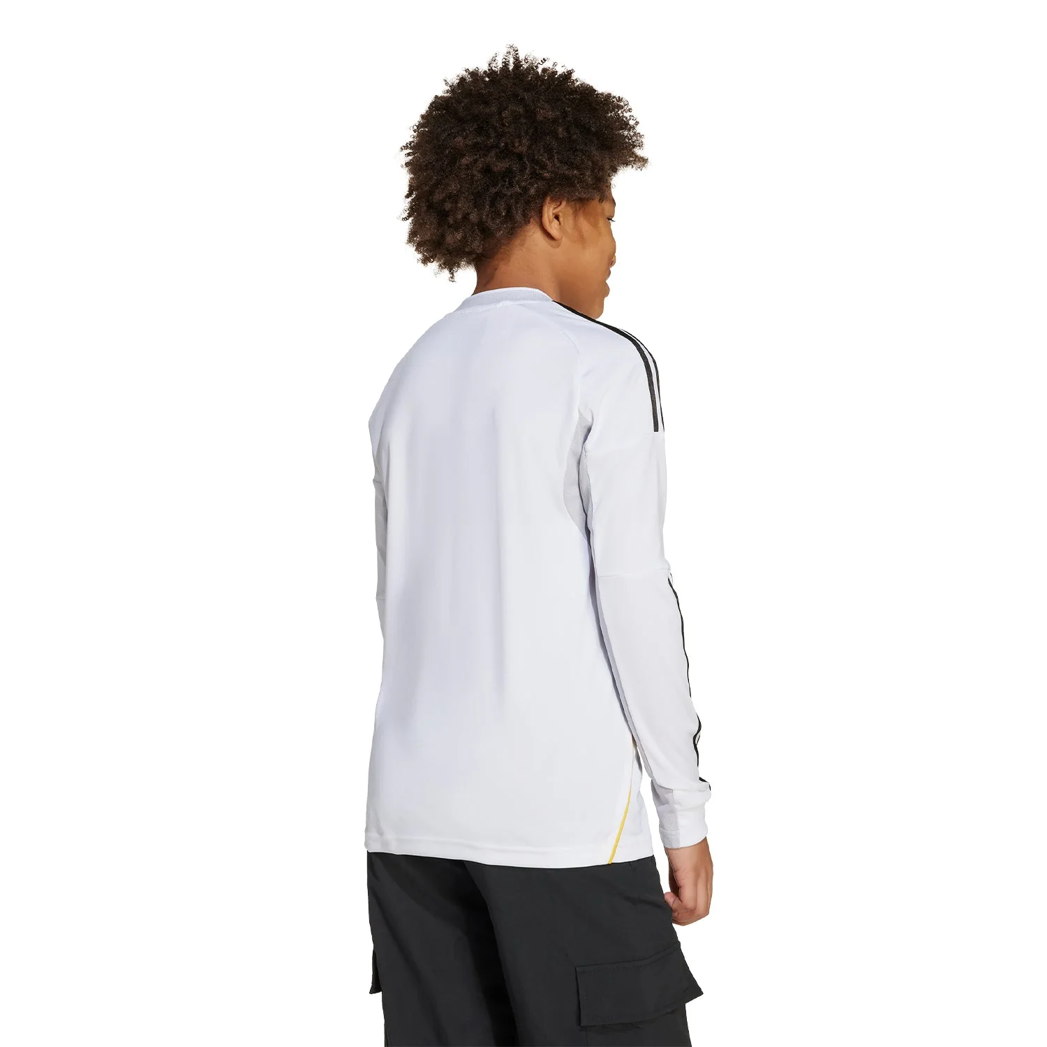 Camiseta Niños Manga Larga Primera Equipación Blanca 25/26 - Image 7