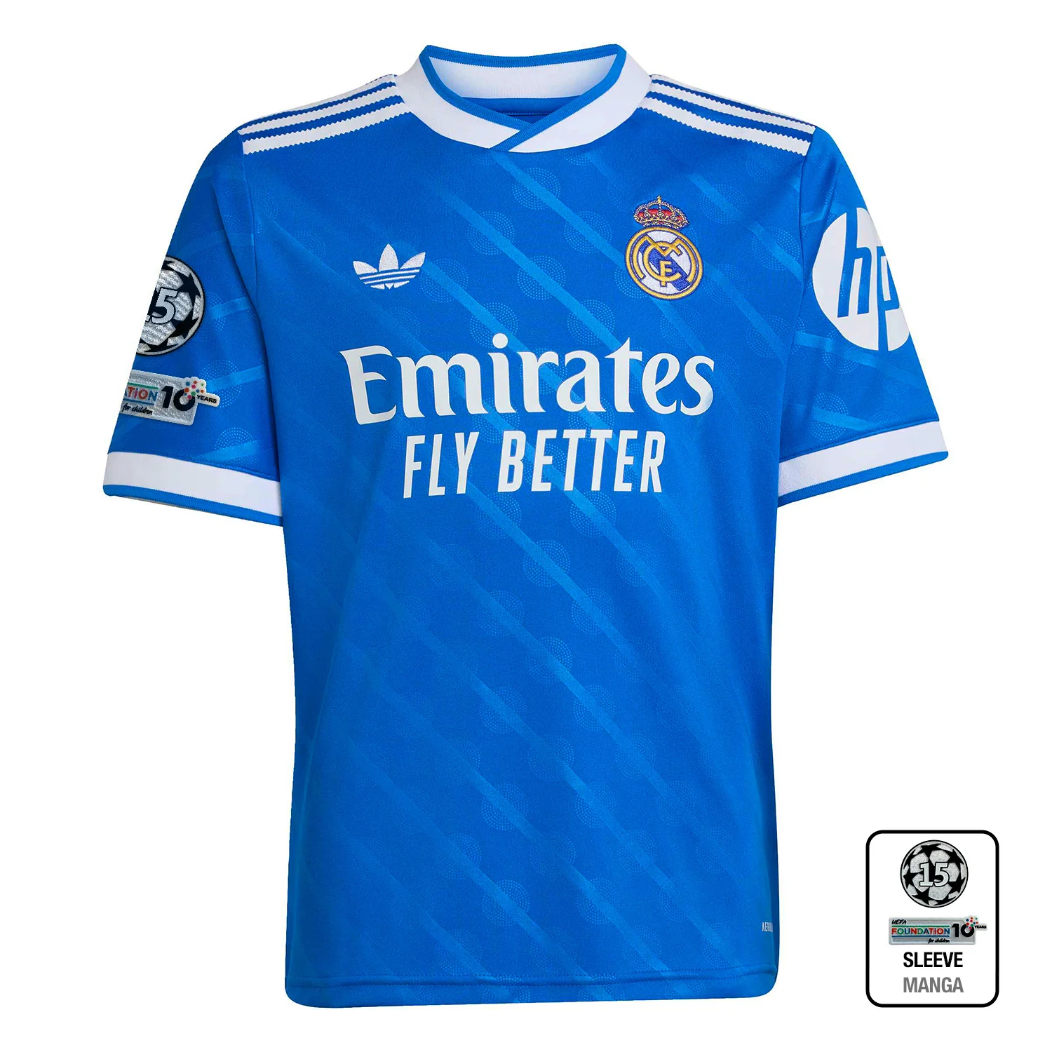 Camiseta Niño Tercera Equipación 25/26 Azul - Image 9