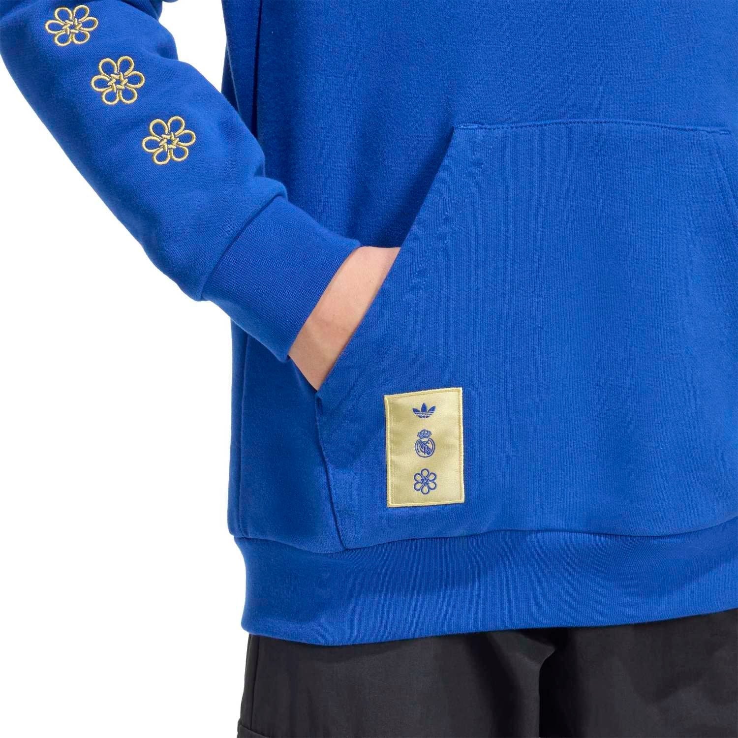Sudadera Capucha Niños adidas Chinese Knot Pack 25/26 Azul - Image 3